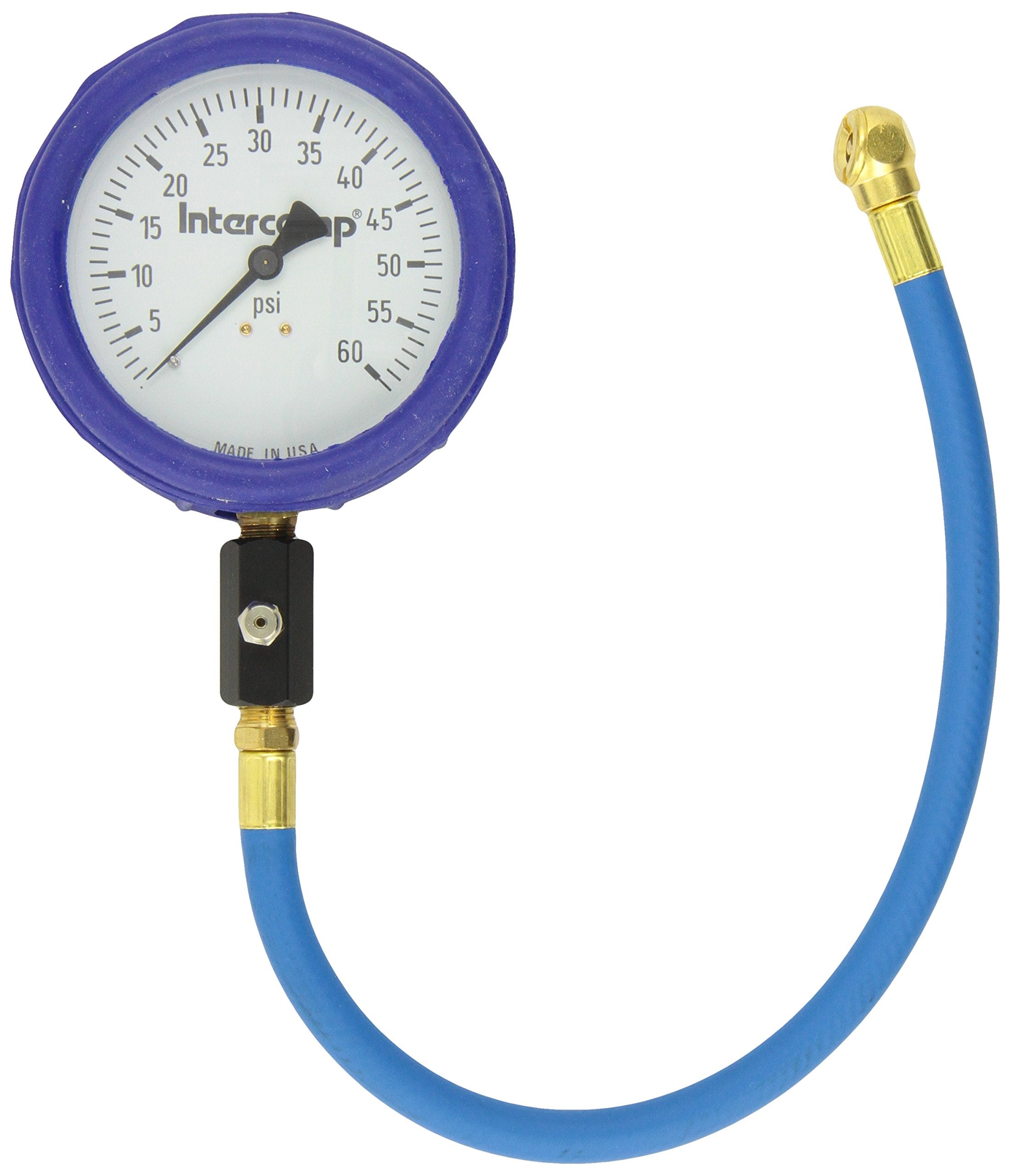 Intercomp (360060 4 60 PSI Glow Air Pressure Gauge