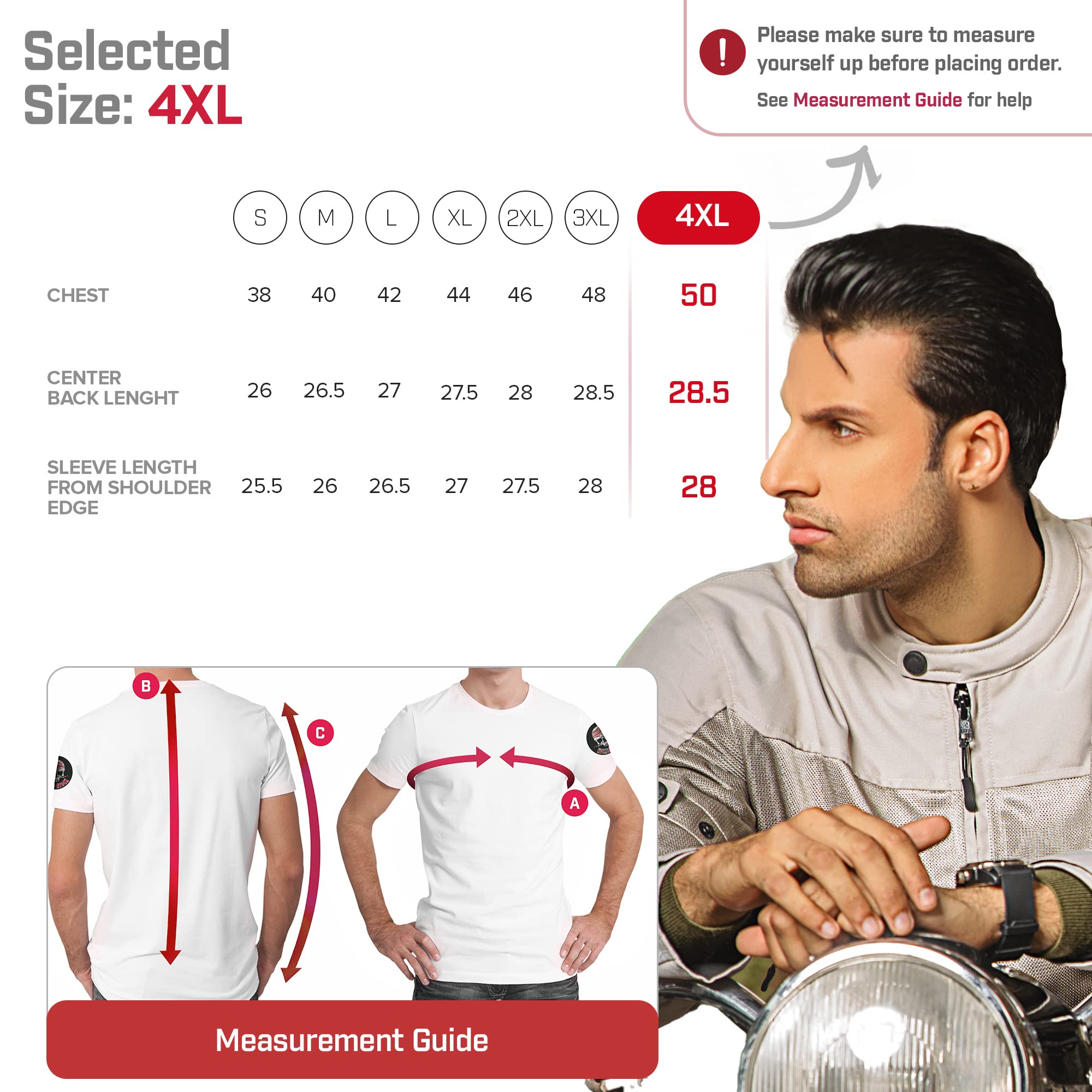 Wicked Stock Mesh Motorcycle Jacket With Armor - Breathable Biker Jacket Men With Ce Level 1 Motorcycle Armor - Lightweight Summer Mens Motorcycle Jackets With Adjustable Cuffs, Biceps & Waist (M)