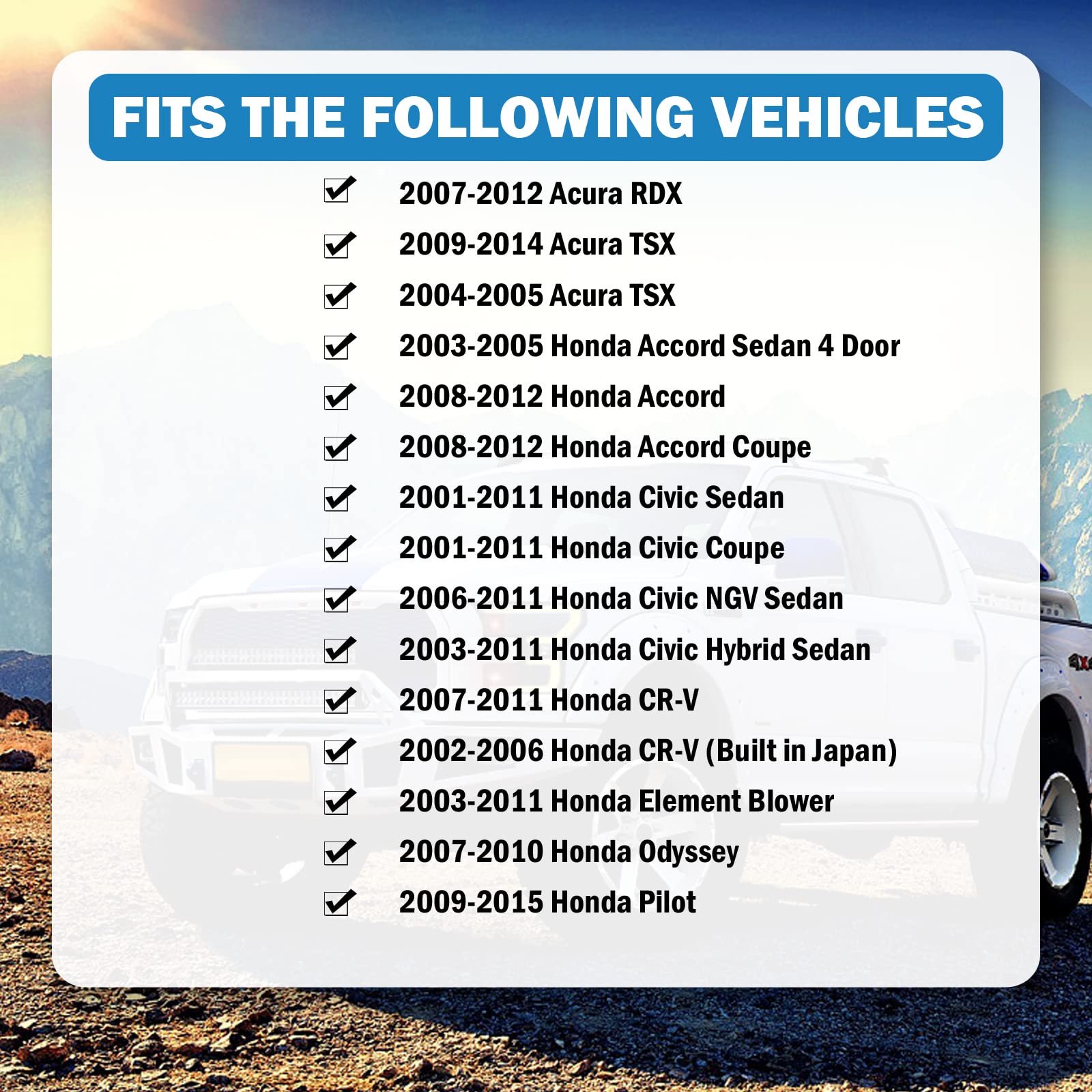 Hvac Blower Motor Resistor Ac Blower Control Module - Compatible With Honda Accord, Civic, Cr-V, Element, Odyssey, Pilot, Acura Rdx, Tsx - Replaces# 79330-S5A-942, 79330-Sna-A01, 79330-Sda-A01