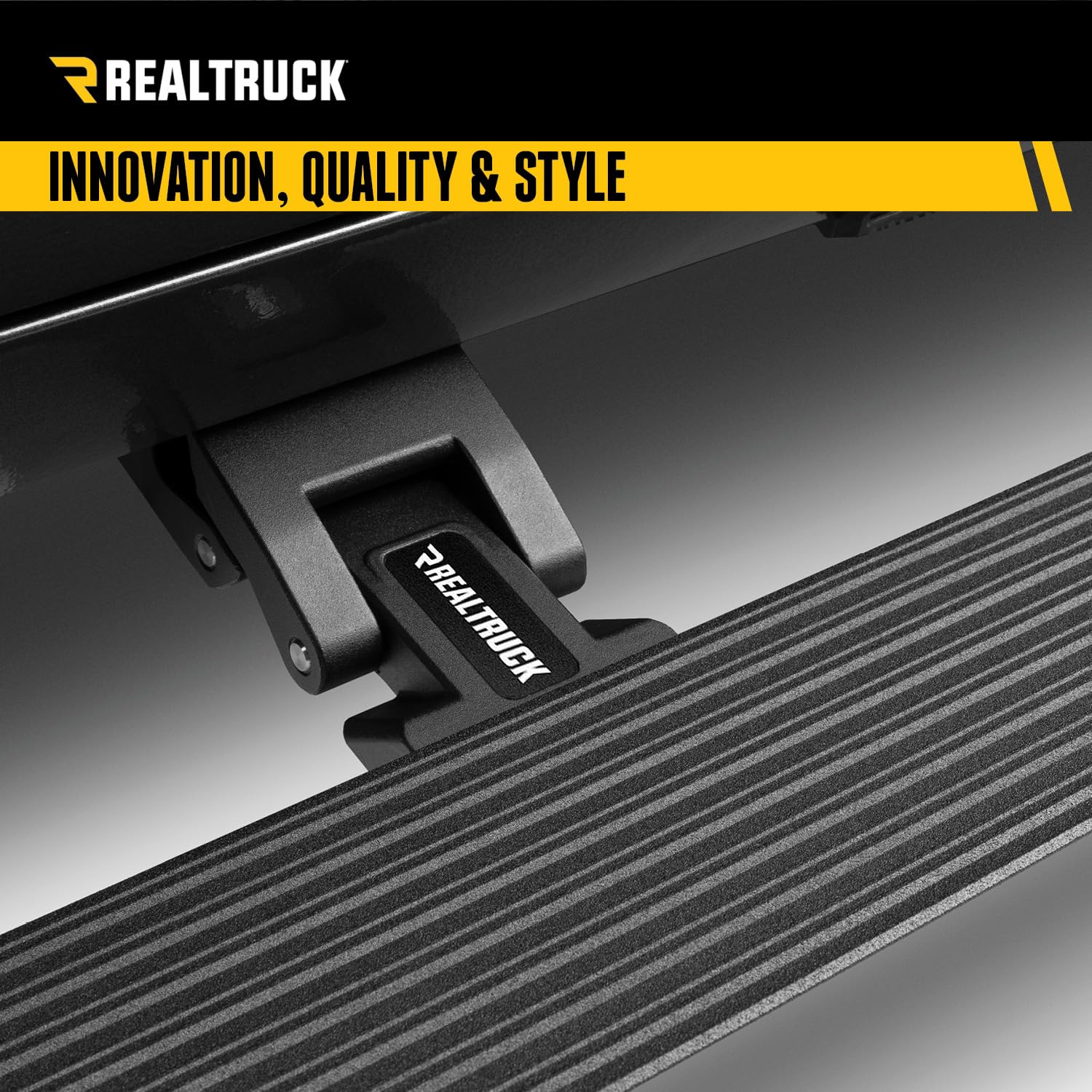 Go Rhino 20443587T E1 Electric Running Board Kit For Toyota 22-24 Tundra