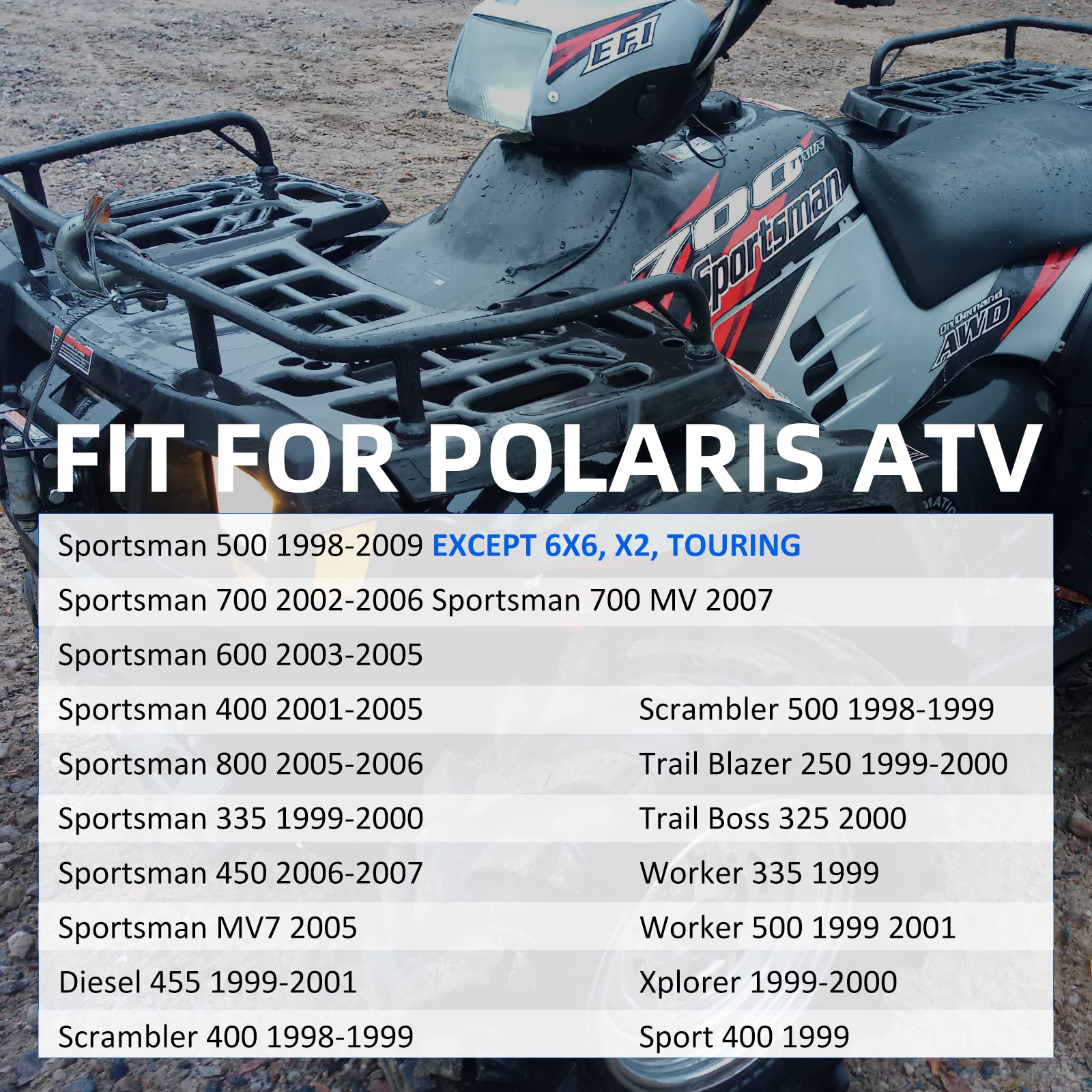 Rear Foot Brake Master Cylinder for Polaris Sportsman 500 700 600 400 800 335 450 Diesel 455 Scrambler 400 500 Trail Blazer 250