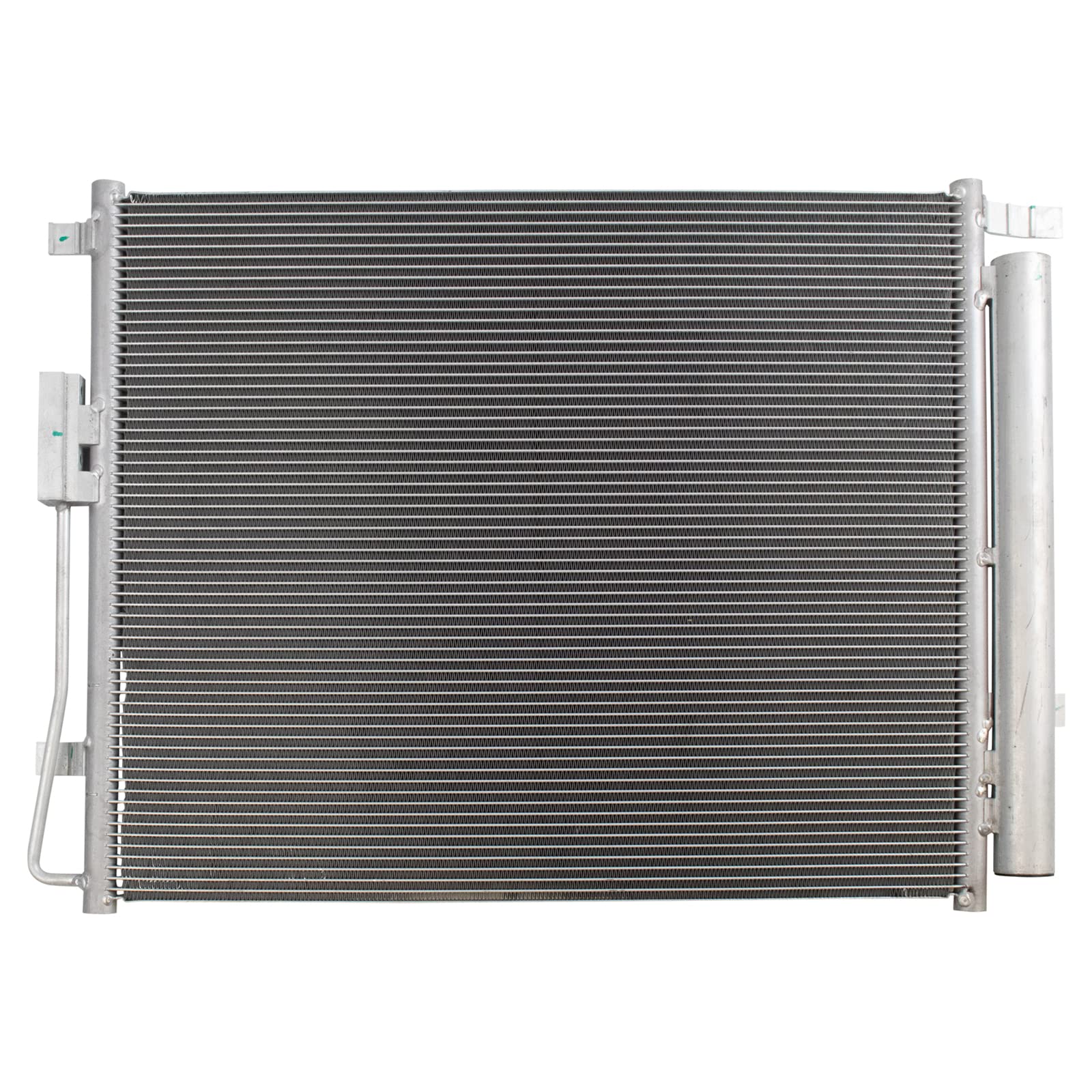 TRQ Air Conditioning A/C Condenser Receiver Drier Compatible with 2013-2018 Hyundai Santa Fe Sport 2016-2018 Kia Sorento