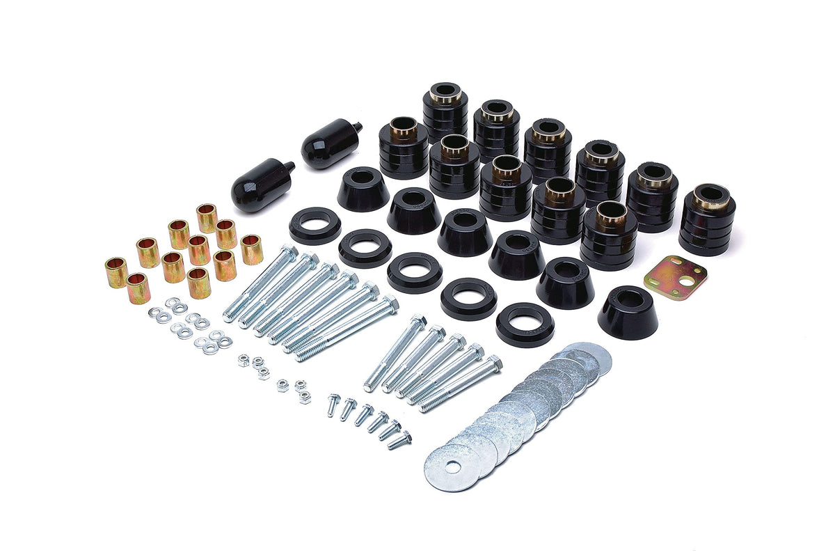 Daystar, Jeep TJ Wrangler 1 Taller Polyurethane Body Mount Kit Replaces Factory Body Mount Bushings, fits 1997 to 2006 4WD, KJ