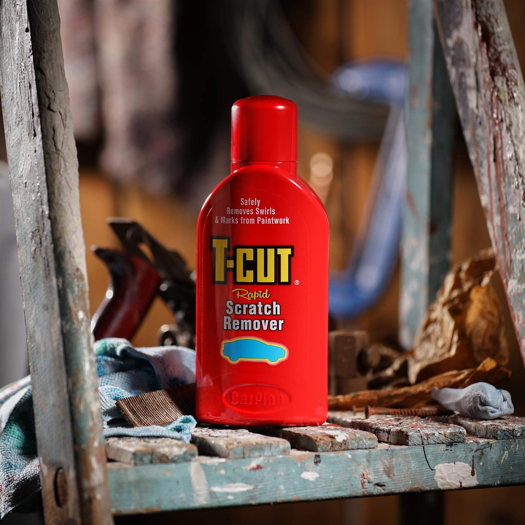 T-Cut Rapid Scratch Remover Car Polish, 17fl Oz, Multi Color, Model TPP500, Silicone Material
