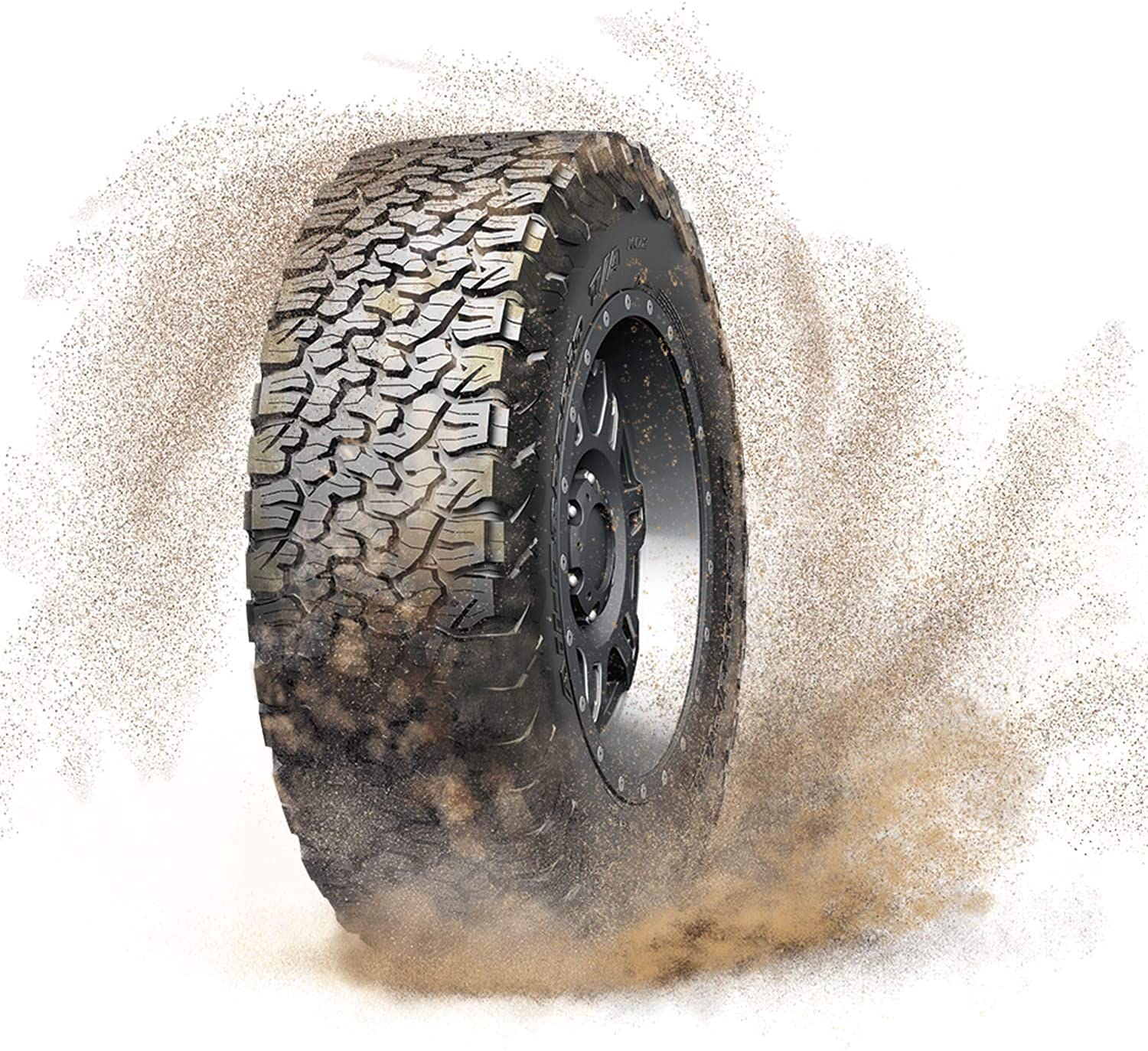 Bfgoodrich All Terrain T/A Ko2 Radial Car Tire For Light Trucks, Suvs, And Crossovers, Lt255/75R17/C 111/108S