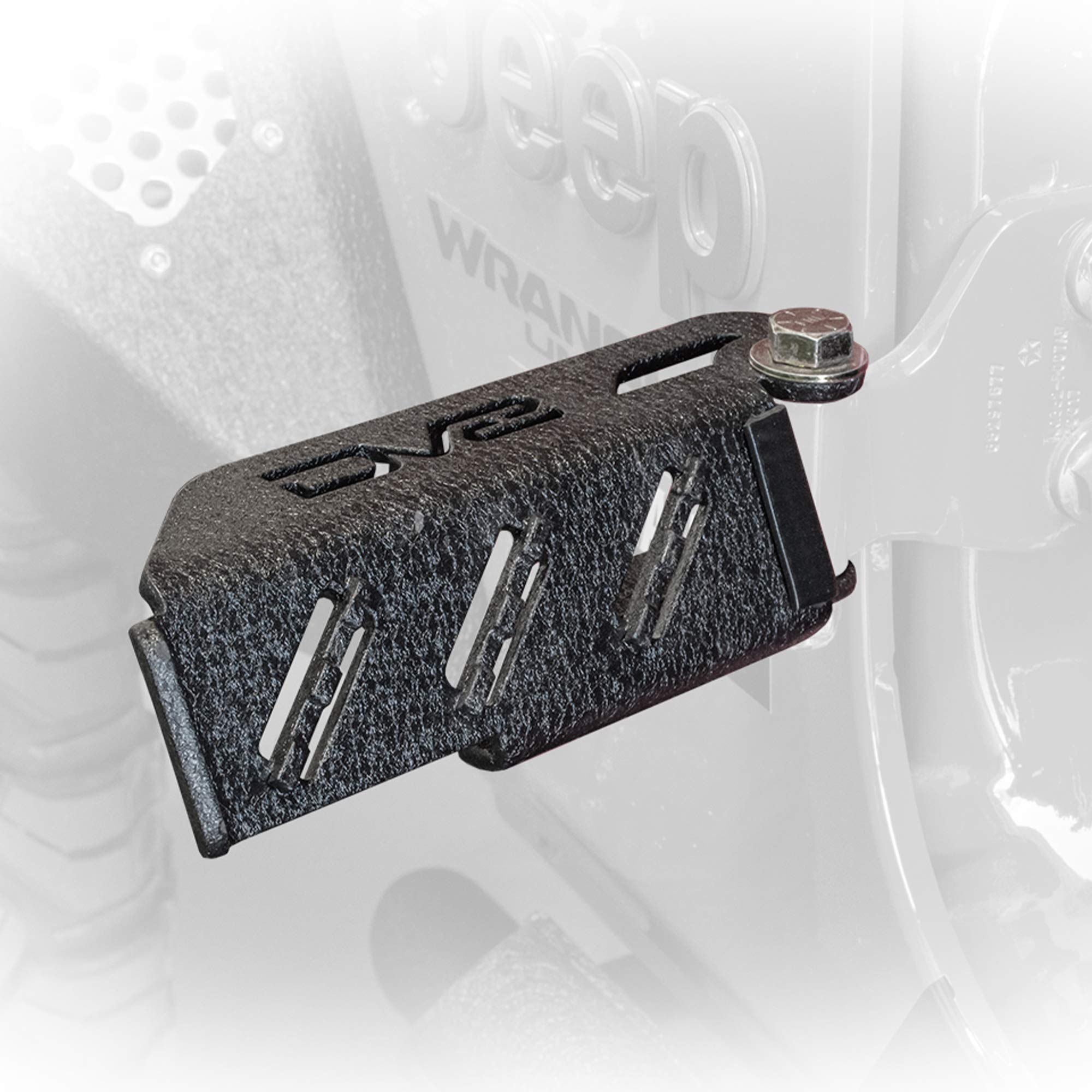 Foot Pegs Compatible With Jeep Wrangler Jk, Wrangler Jl & Gladiator Jt | Hinge Mounted | Door-Less Comfort | Sold In Pairs | Bolt-On Installation | Dv8 Offroad