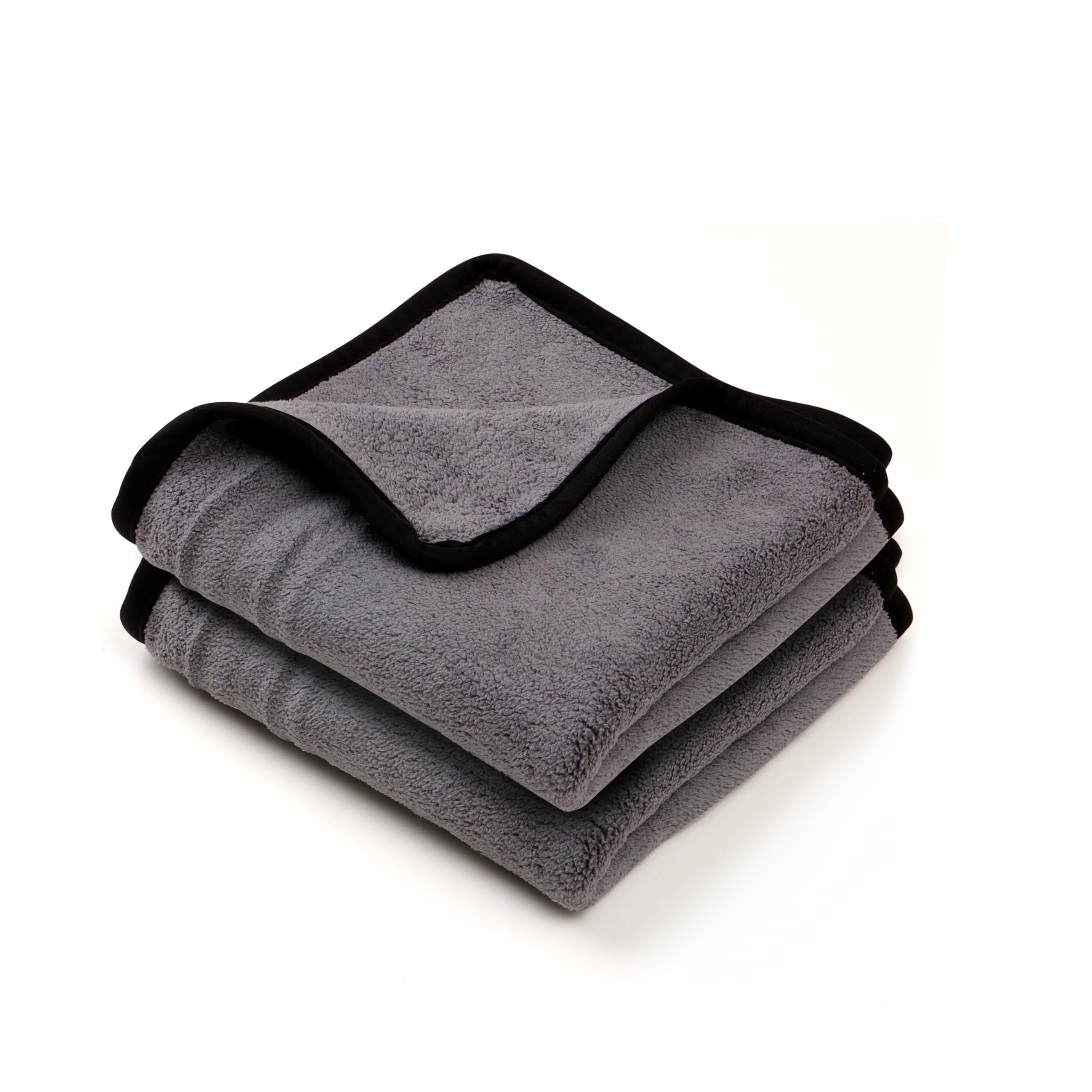 Robustt Microfiber Car Cleaning Cloth  Soft 500 GSM Extra Large (35x75 CM) Microfiber Cloth for Car and Bike  Suede Edging for