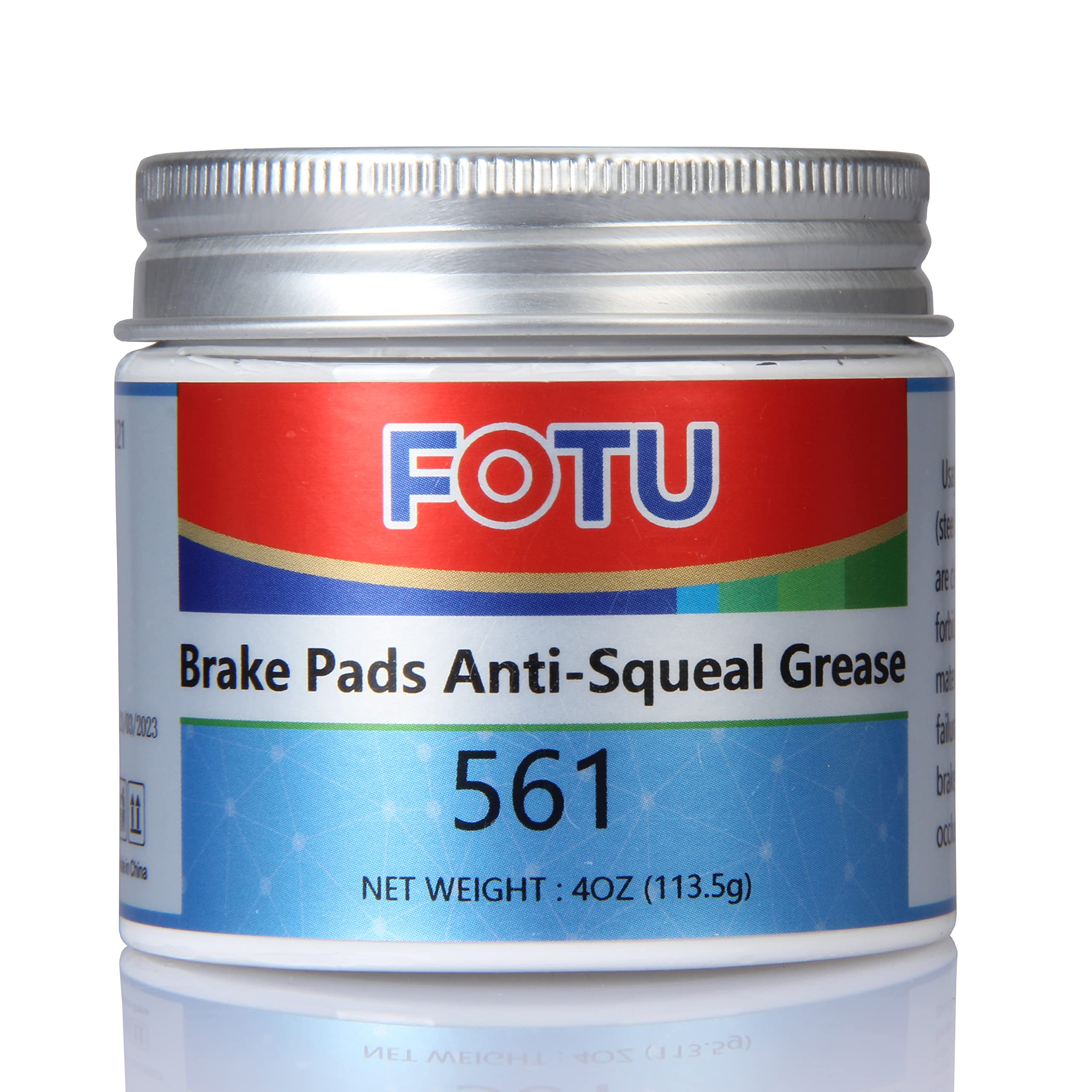 Fotu 561 Brake Pads Anti-Squeal Grease - High Performance Formula For Quiet & Smooth Braking, Long-Lasting Protection, Compatibl