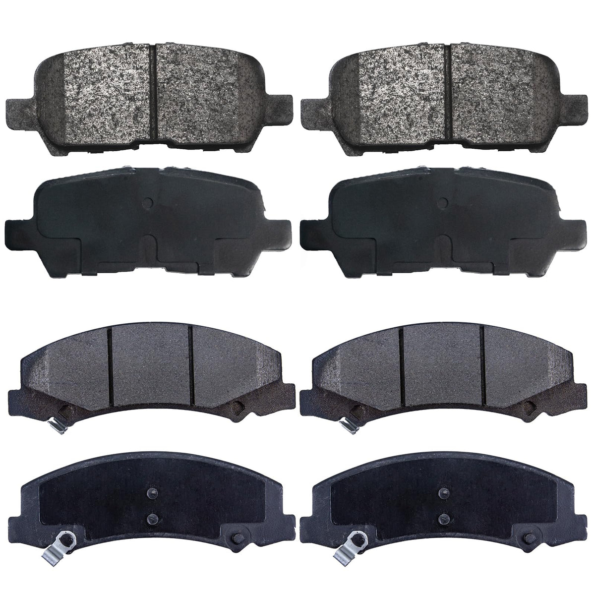 EXPPOWER D1159 D999 Brake Pads Sets-Ceramic Disc Replacement For 2011 2012 2013 Chevy Impala,2014-2016 Chevrolet Impala Limited,