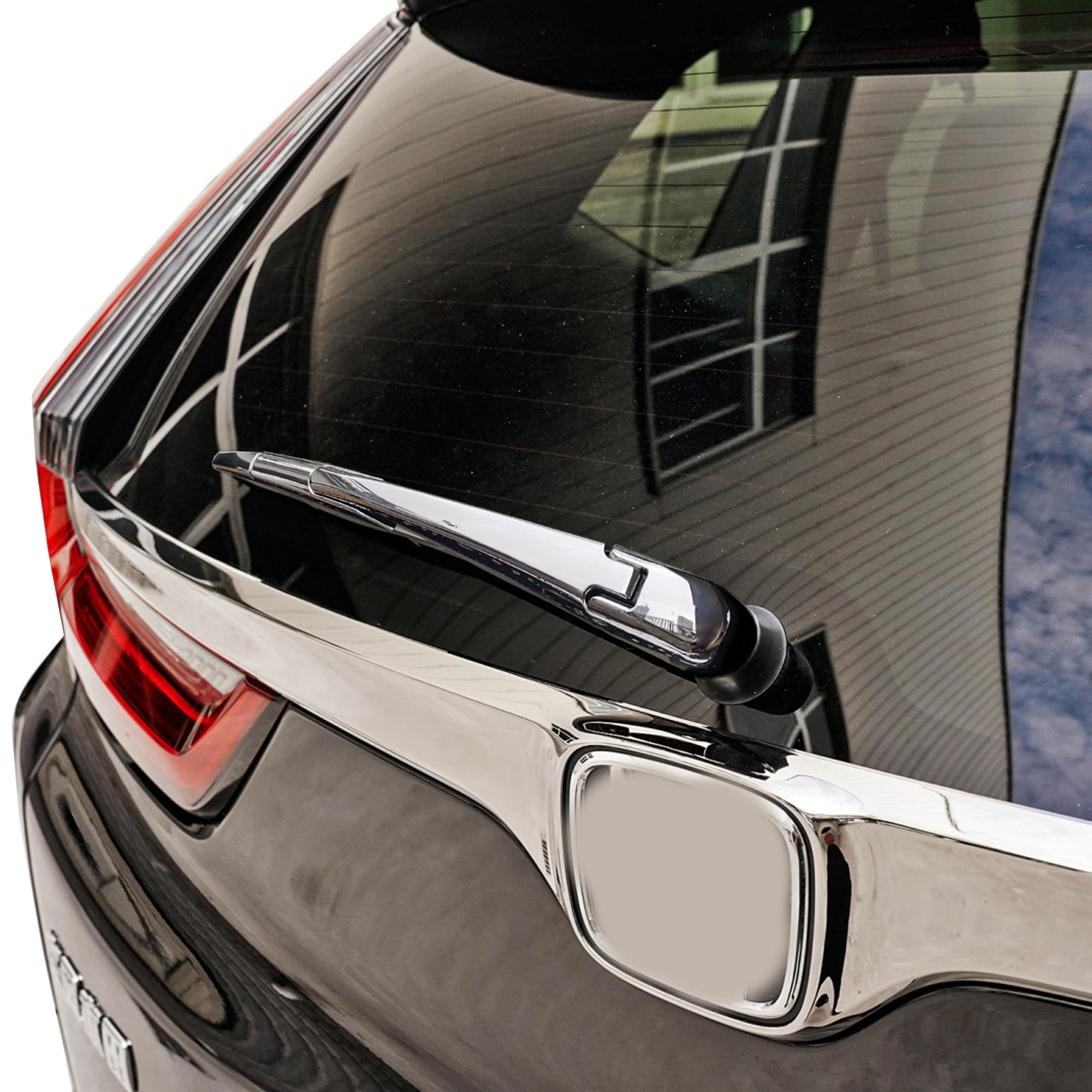 for Honda CR-V CRV 2017 2018 2019 2020 2021 2022 Chrome Rear Wiper Strip Molding Cover Trims Rear Wiper Trims