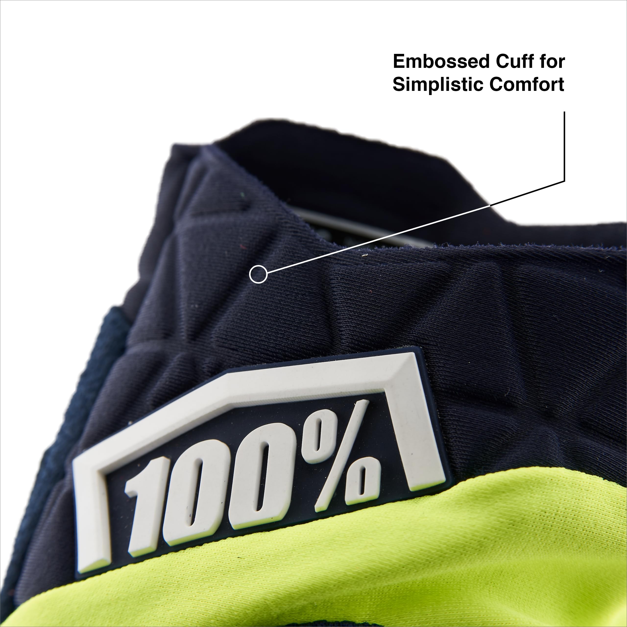 100% Hydromatic Brisker Cold Weather Motocross And Snowmobile Gloves - Warm & Lightweight Gloves For Motocross & Cycling - Blue,