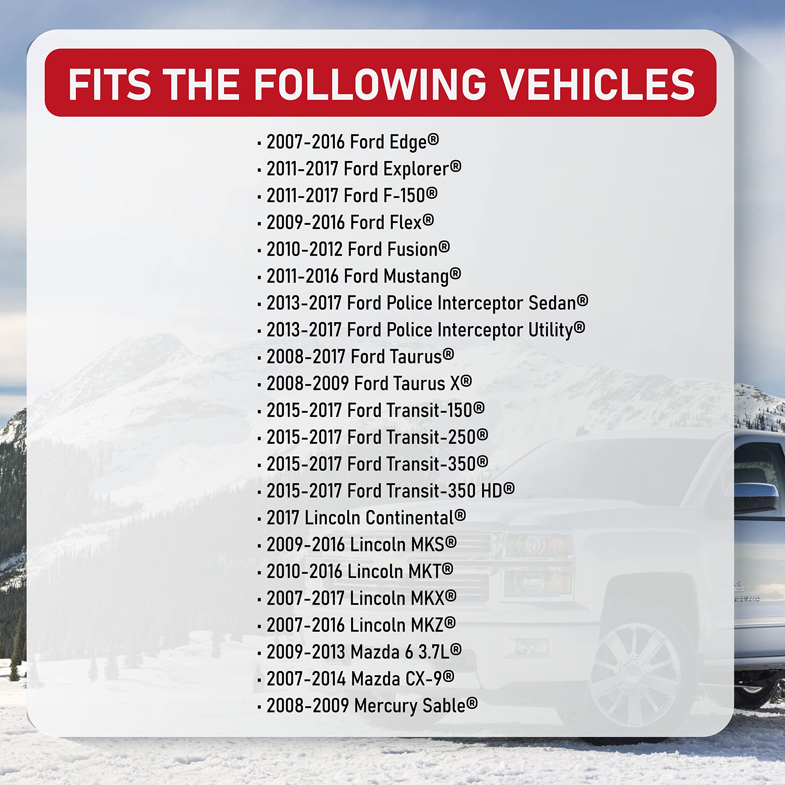 Ignition Coil Pack Set Of 6 - Compatible With Ford, Mercury, Mazda & Lincoln Vehicles - 3.5L, 3.7L V6 Edge, F150, Explorer, Must