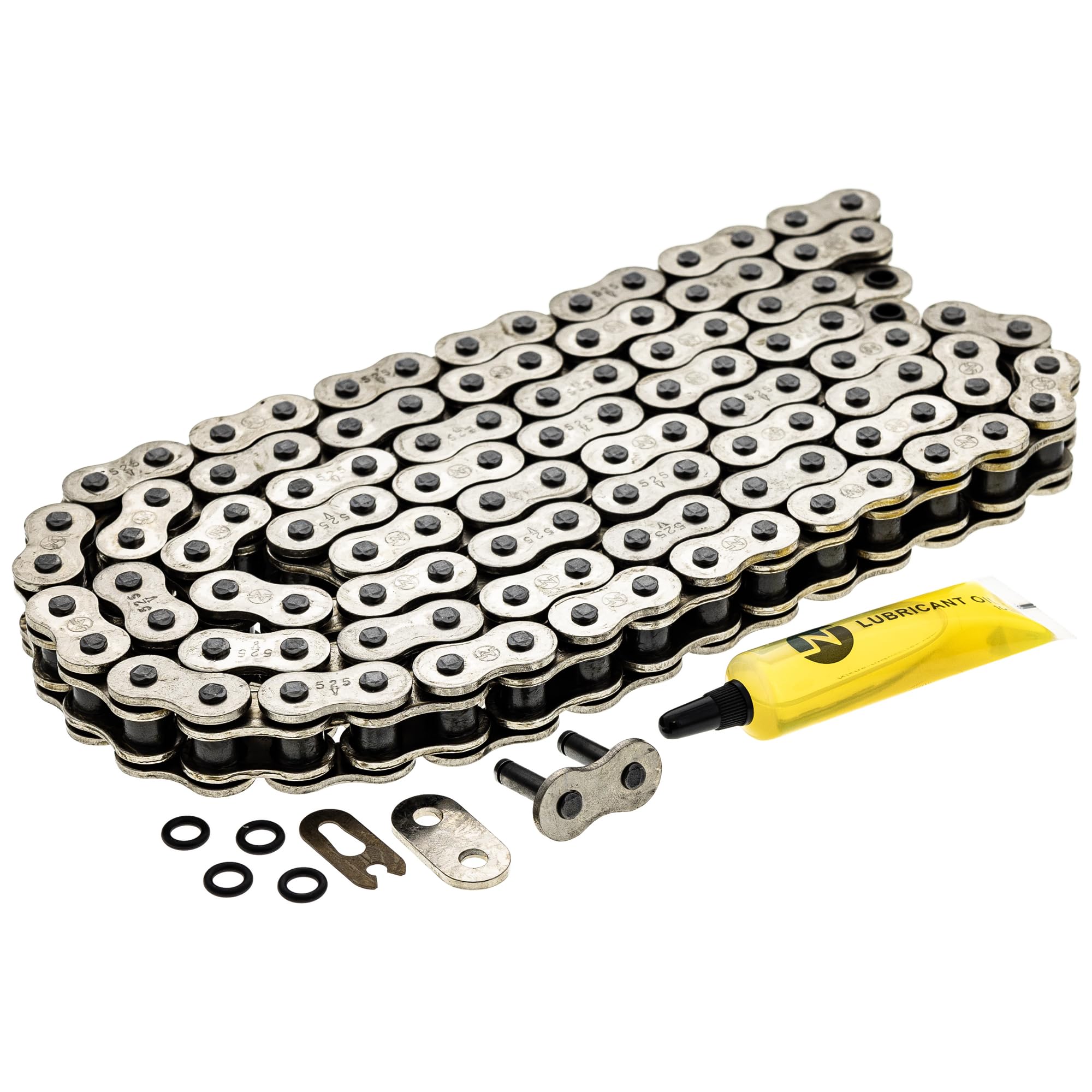 NICHE 525 Drive Chain 112 Links O-Ring with Connecting Master Link for Motorcycle ATV Dirt Bike