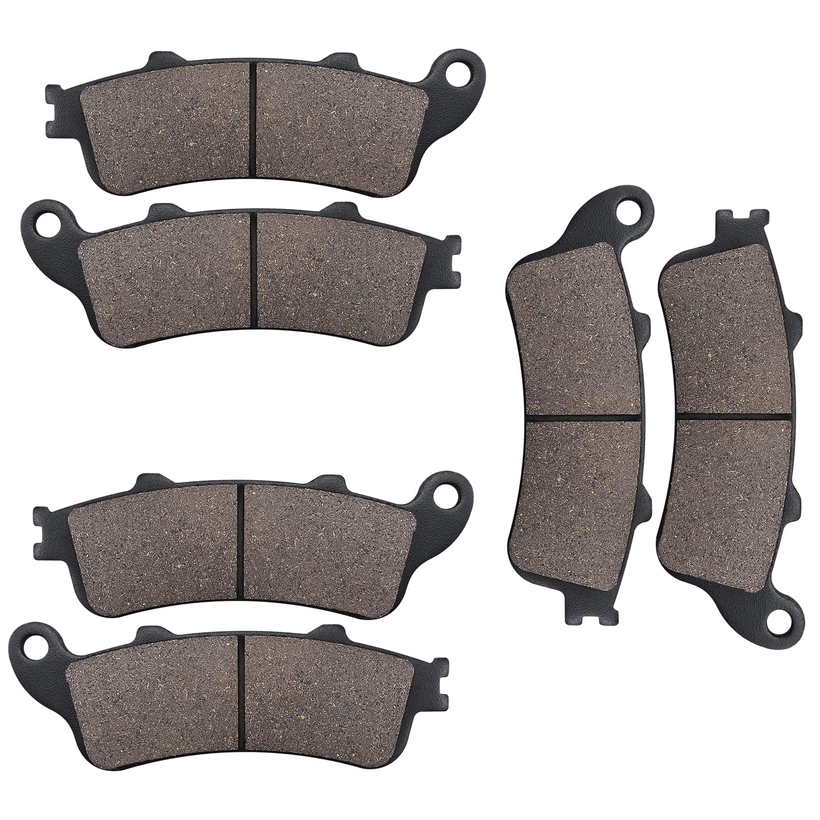 VTX1800 Front and rear Brake Pads Compatible for honda VTX1800 All models 2002-2013 / GL1800 Goldwing All models 2001-2016/ CBR1