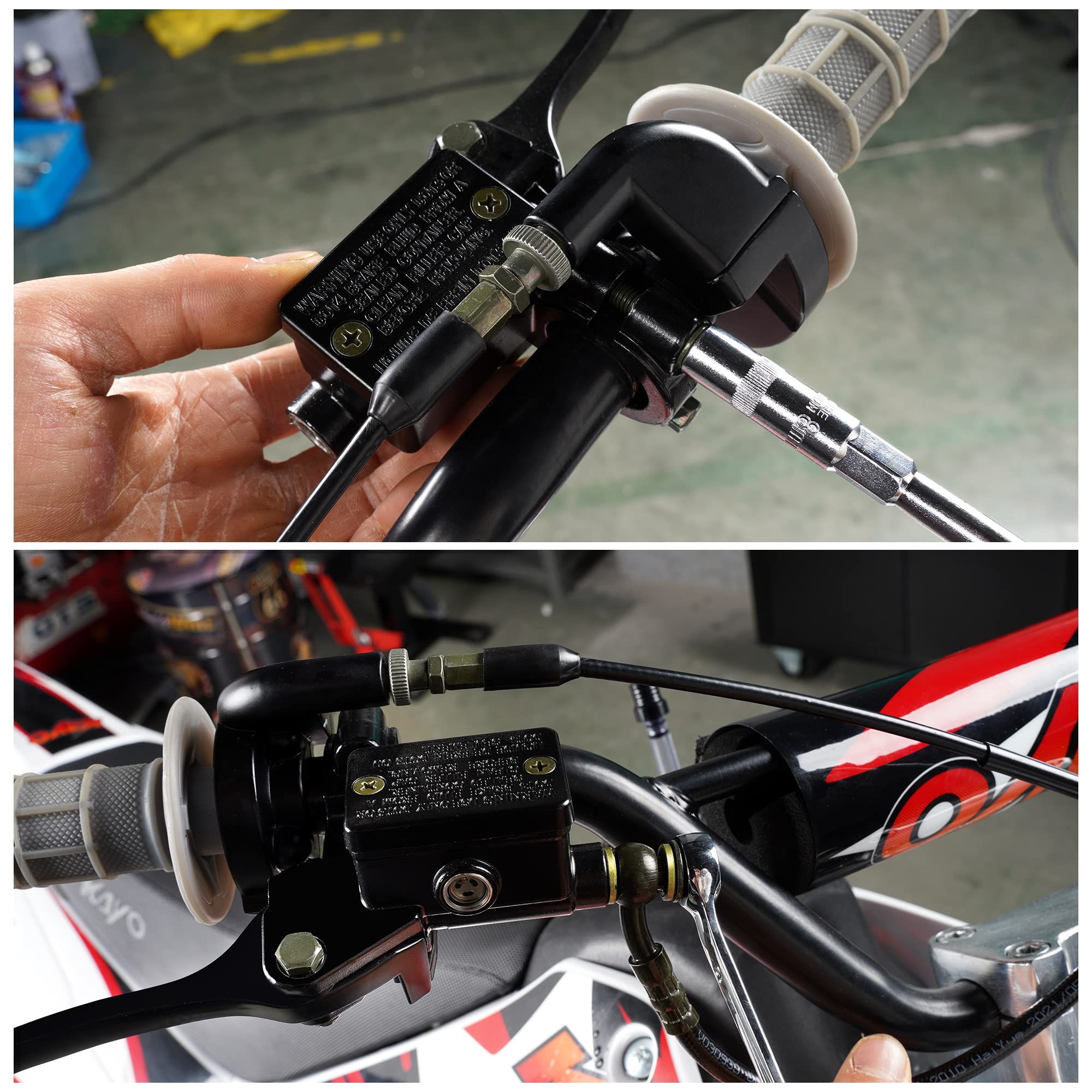 Weiyingsi Right Brake Master Cylinder 50 110 125 Atv Dirt Bike Taotao Sunl 10Mm