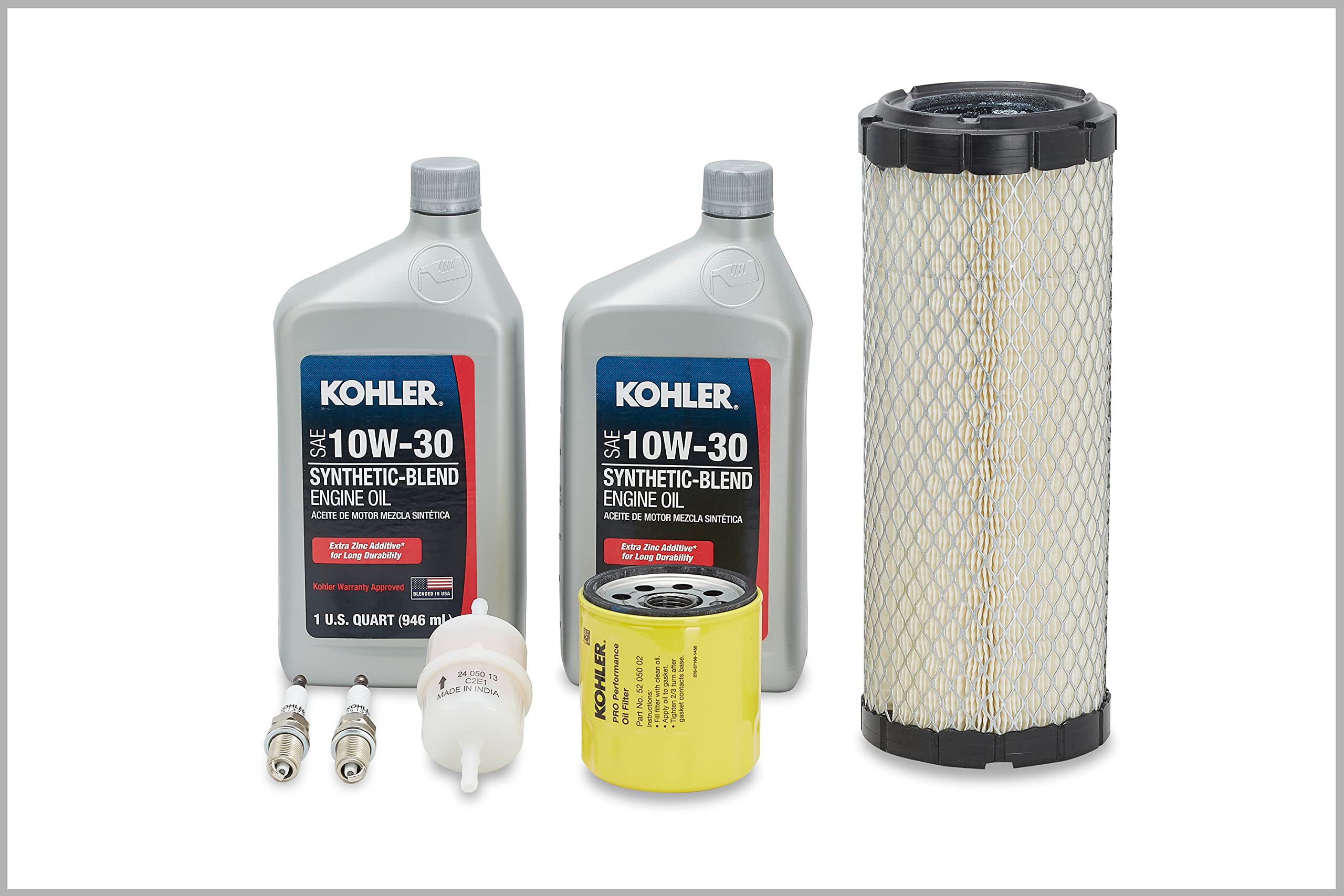 Kohler Genuine Maintenance Kit 25 789 01-S for Command Twin PRO Heavy Duty CV/CH18-25 CV/CH680-CV752 ECV/ECH650-ECV749 18-27HP