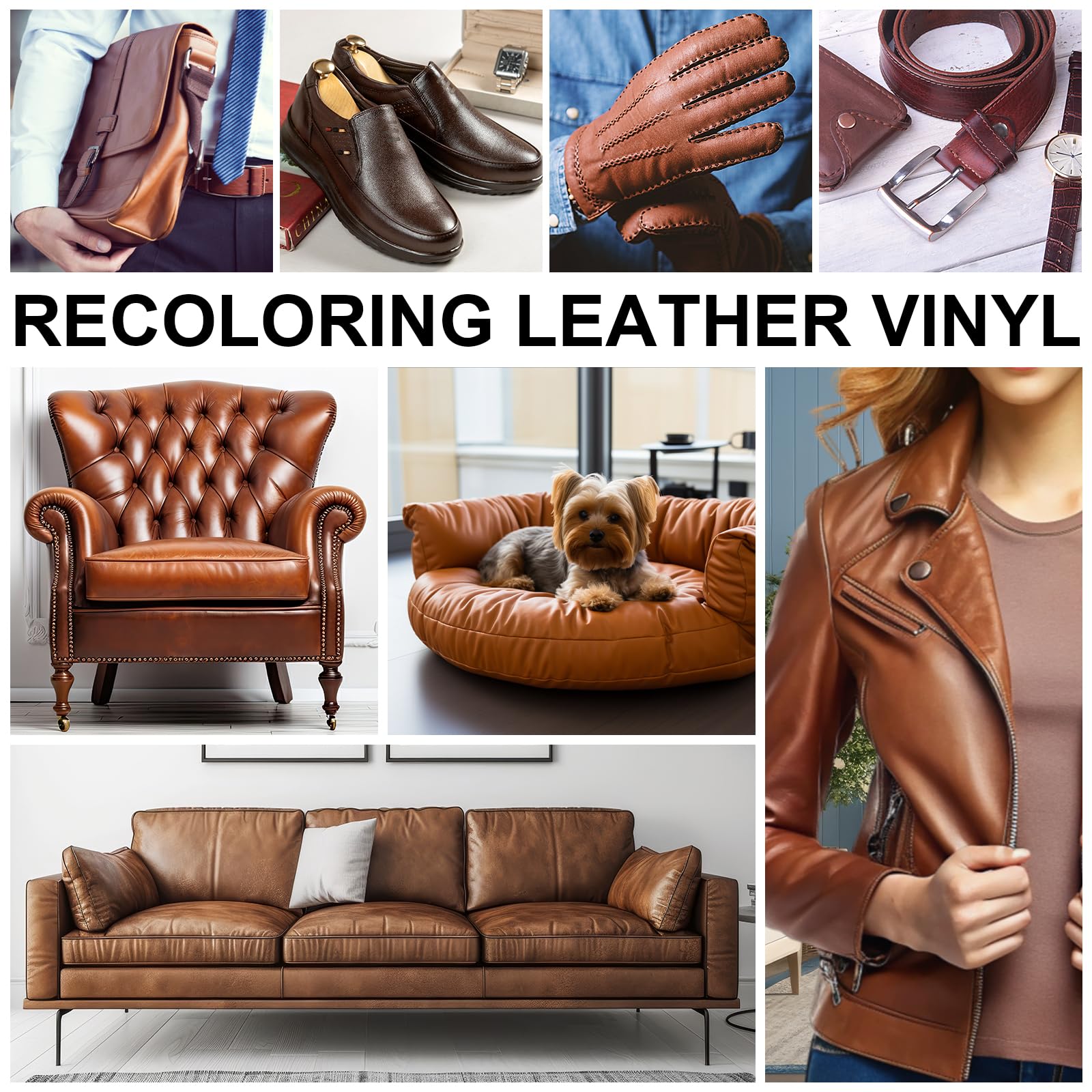 SHABEIBEI Leather Cleaner and Conditioner Kit for Car Seats and Interiors Seats, Boots, Bags Works on Natural, Synthetic, Pleath