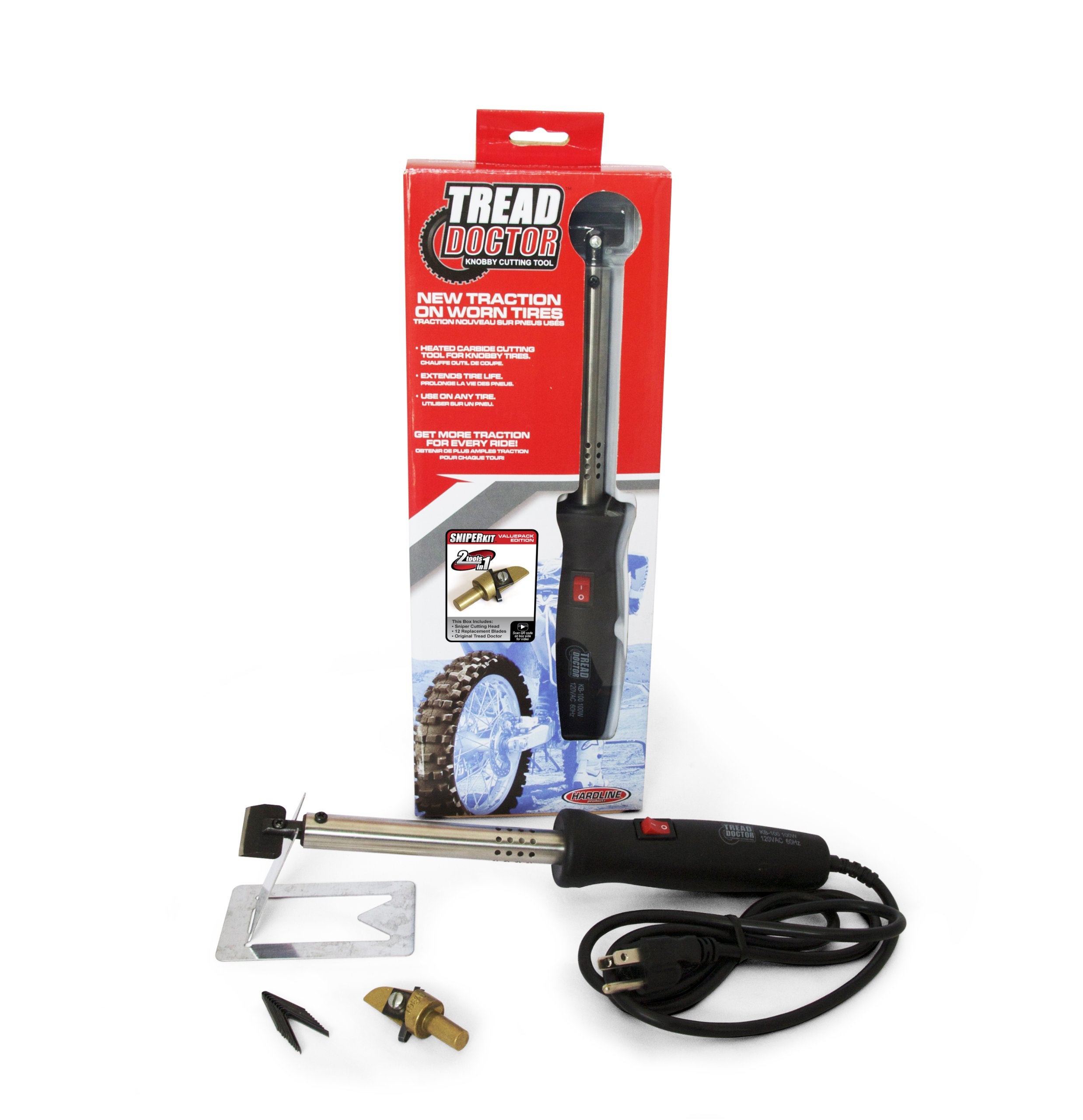 Hardline Products (Td-4 Tread Doctor With Sniping Kit, Black