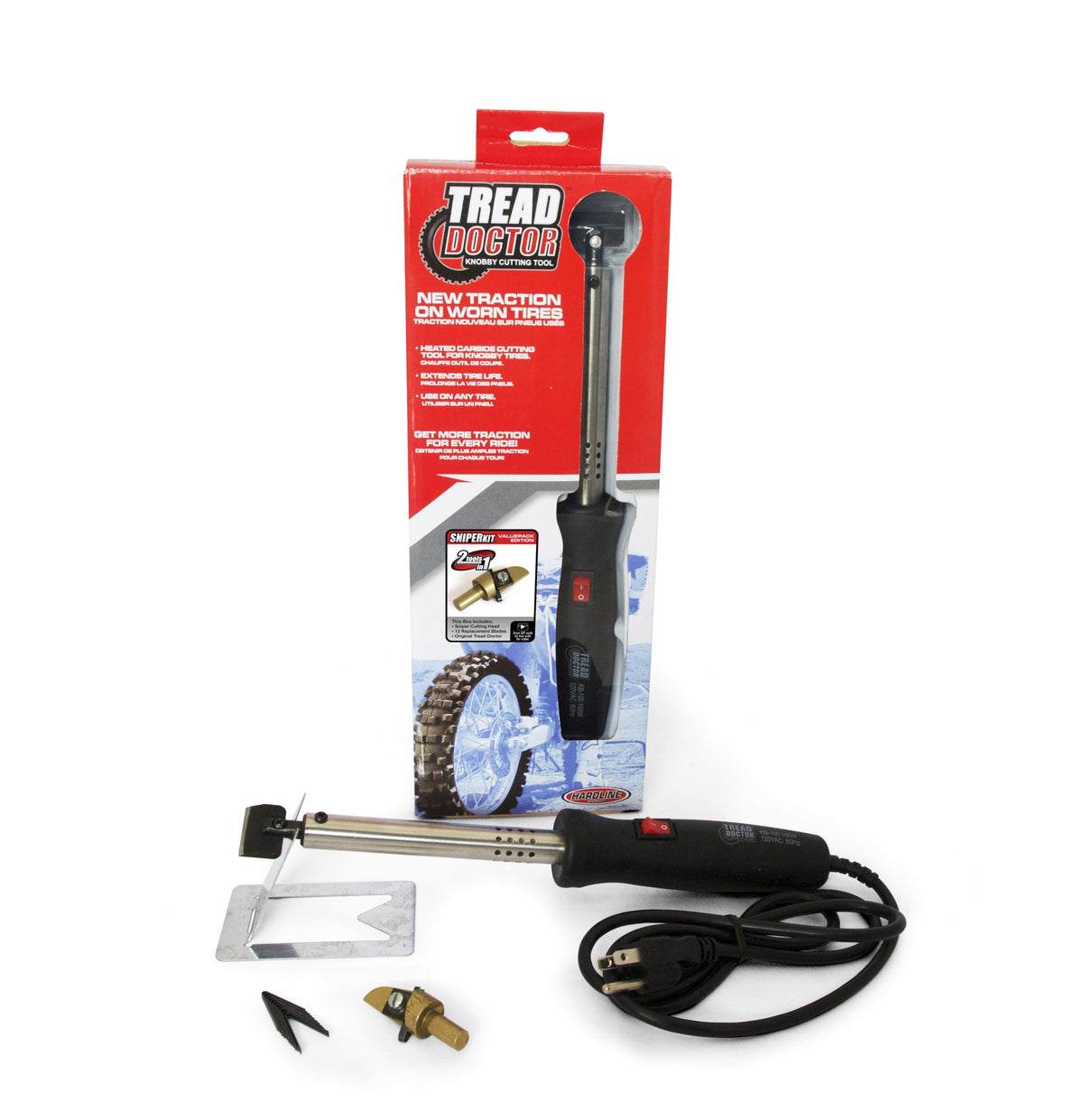 Hardline Products (Td-4 Tread Doctor With Sniping Kit, Black