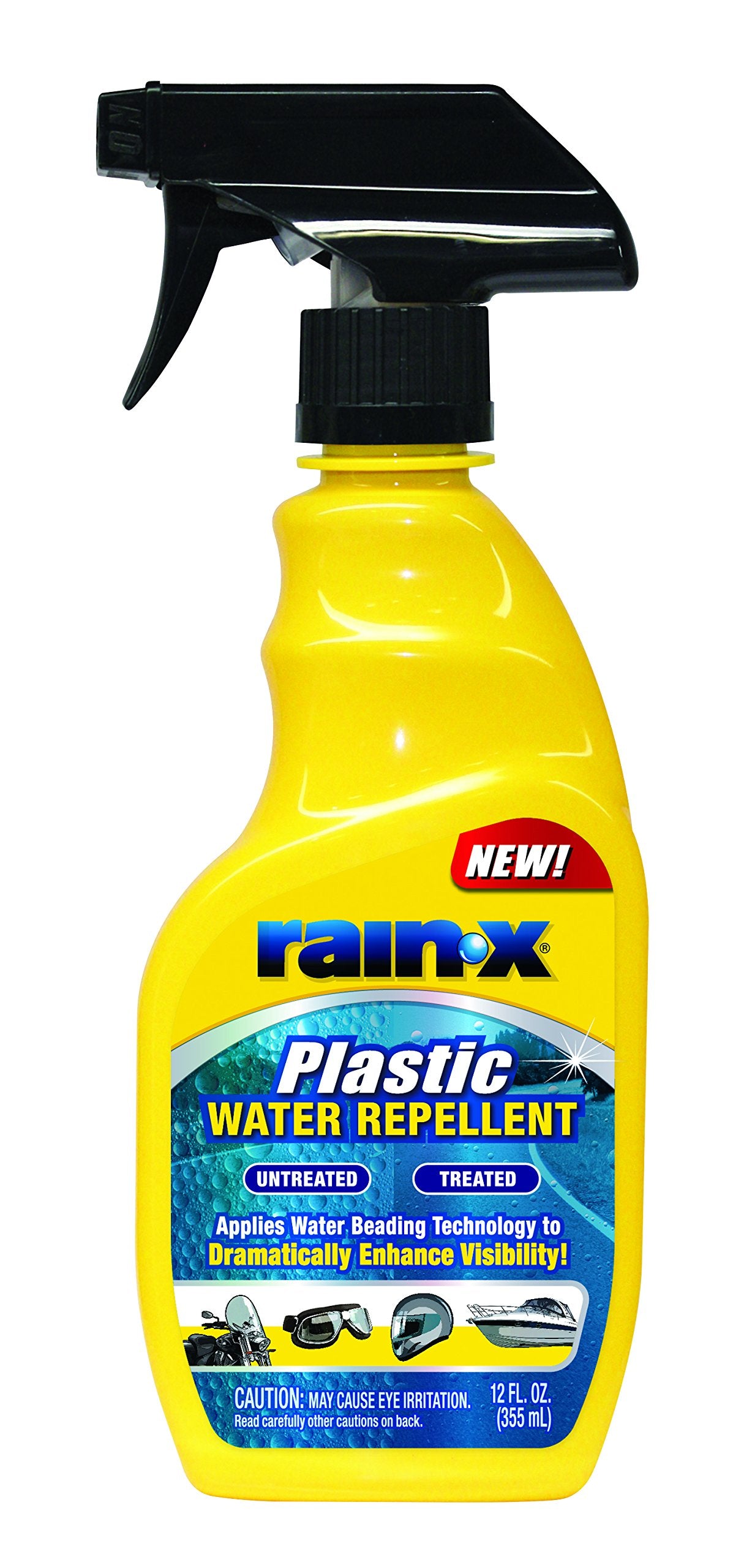 Rain-X 620036-6Pk Plastic Treatment, 12 Fl. Oz. (Pack Of 6)