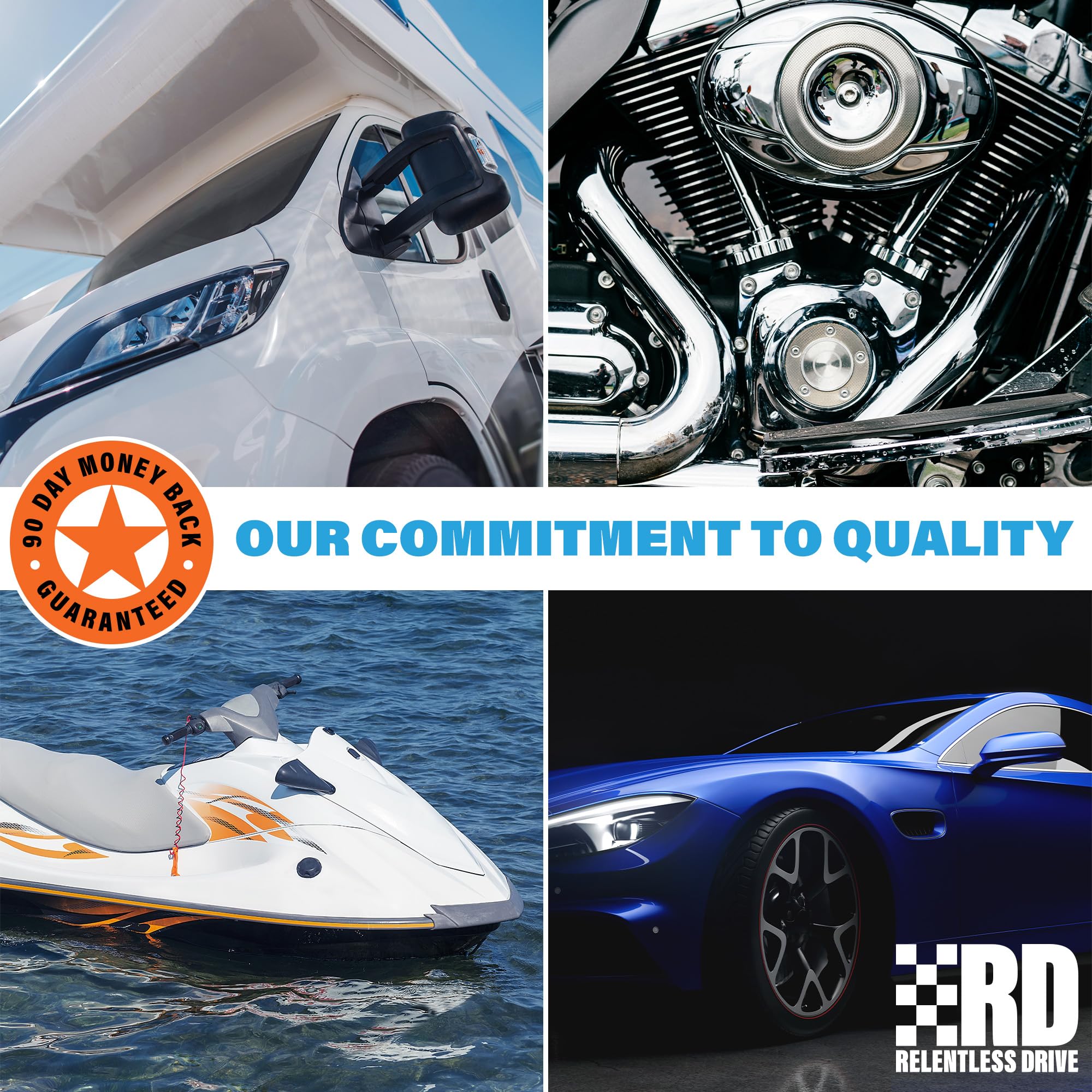 Relentless Drive (Pack of 6) Bug and Tar Remover for Cars Exterior - Ultra Soft Mesh Car Wash Sponges Non Scratch