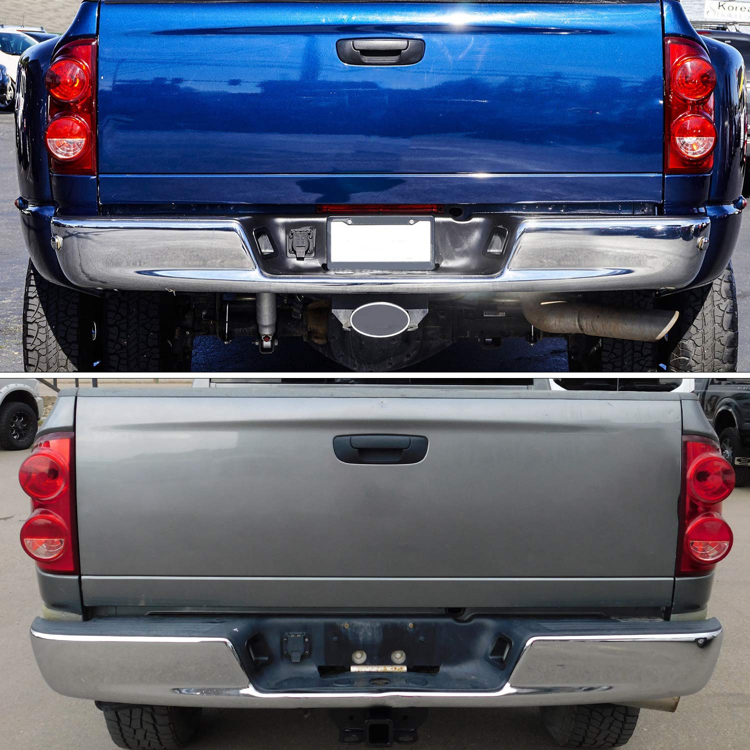 Ruxifey Led License Plate Light Tag Lights Compatible With 2003 To 2018 Dodge Ram 1500 2500 3500, 6000K White