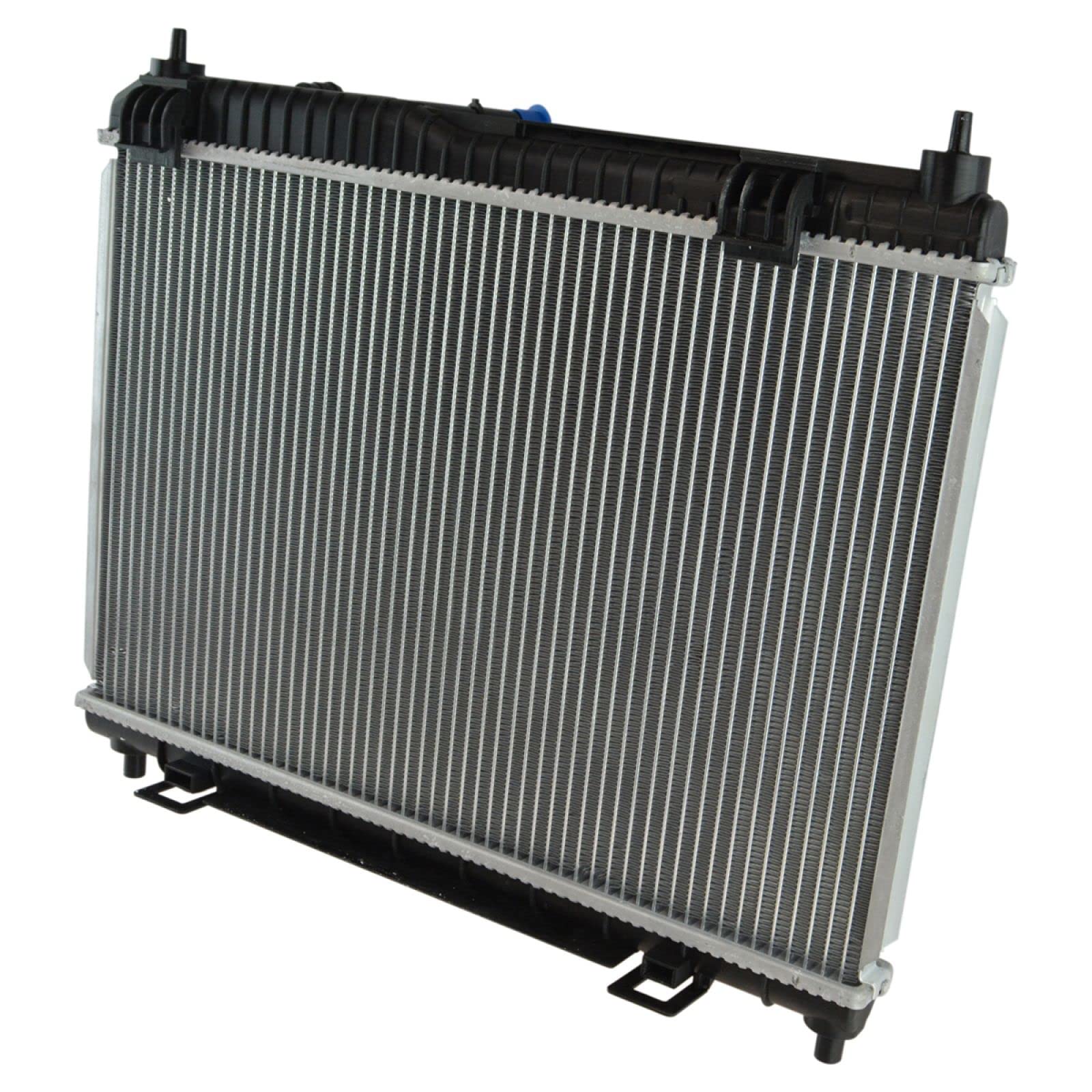 Trq Radiator Assembly Aluminum Core Compatible With 11-18 Ford Fiesta Cu13201 Fo3010296