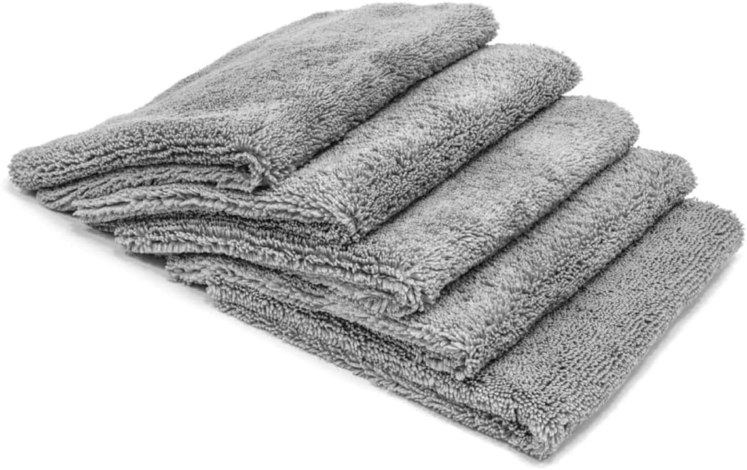 Auto Hub 340 GSM Microfiber Cloth for Car  Edgless & Dual Sided Microfiber Cloth  Lint & Streak Free Car Cleaning Cloth  Mult