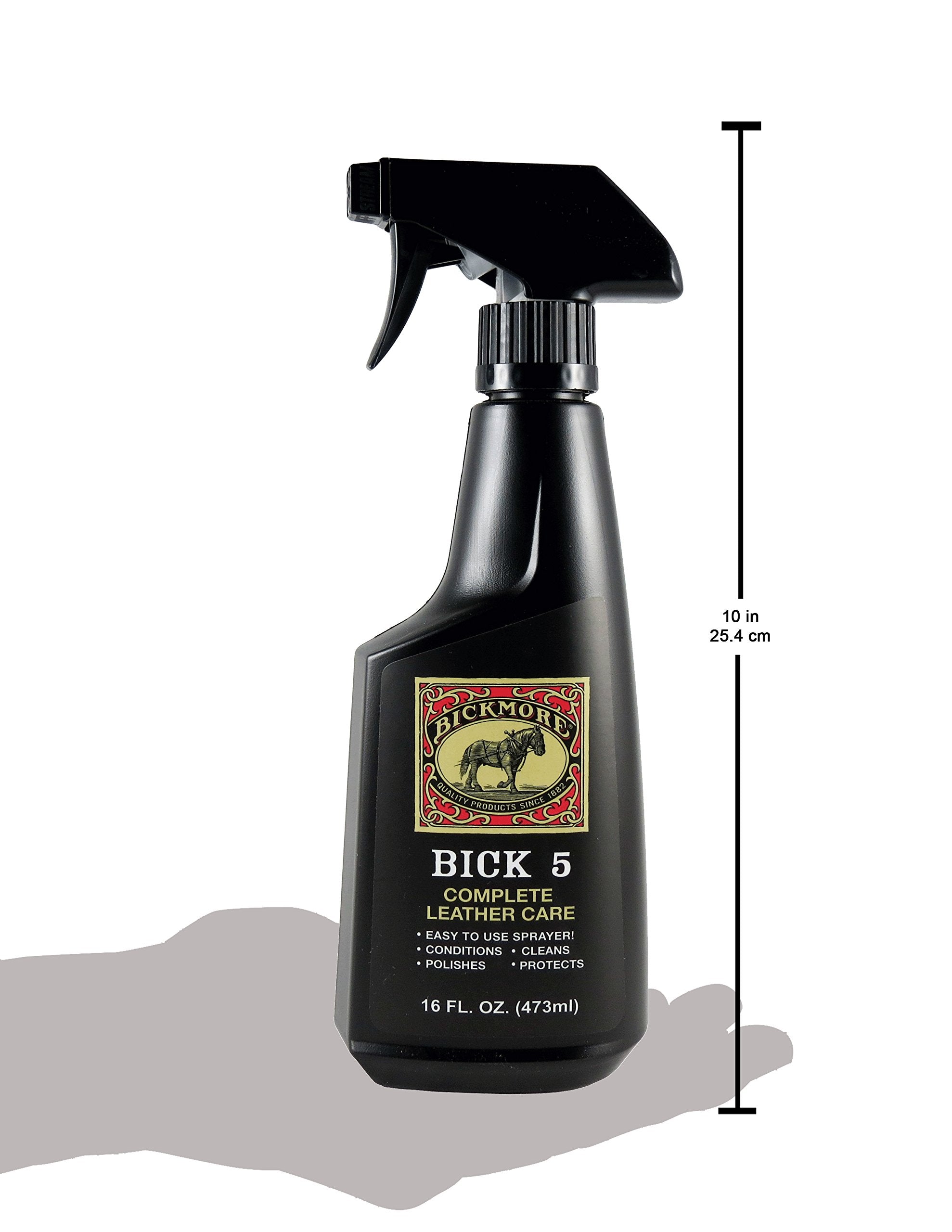 Bickmore Bick 5 Leather Cleaner & Conditioner 16Oz Spray (2-Pack) Complete Leather Care