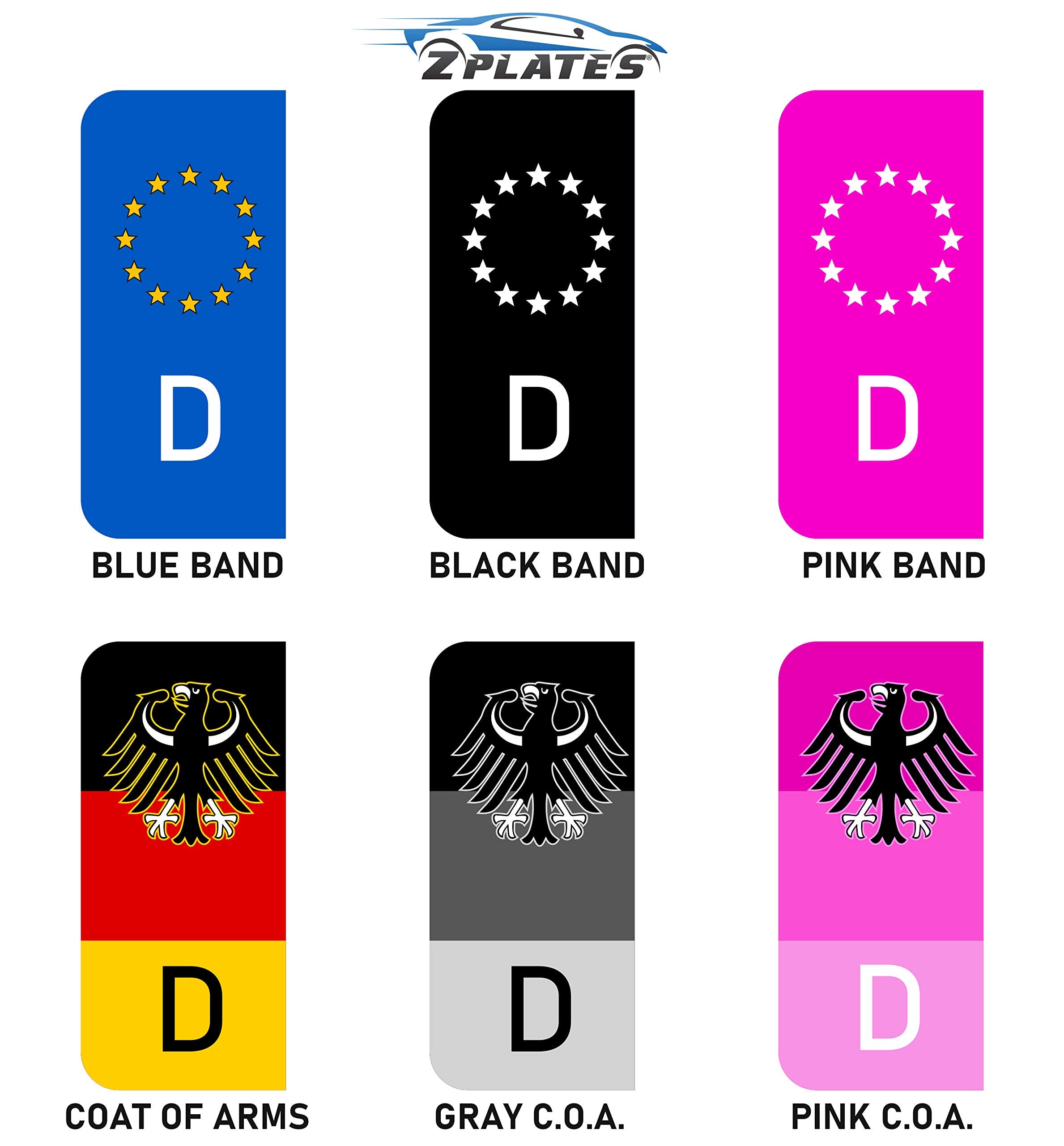 Custom German License Plate (Custom Plate With Frame)