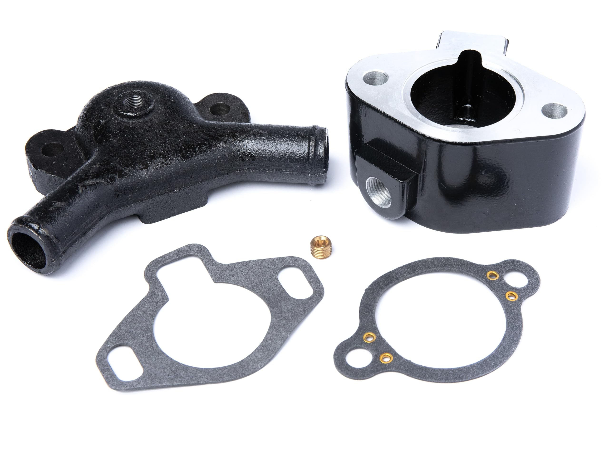 Thermostat Housing & Cover Kit Replacement for Mercruiser V6 V8 5.0 5.7 7.4 55131A5 Closed Cooling System