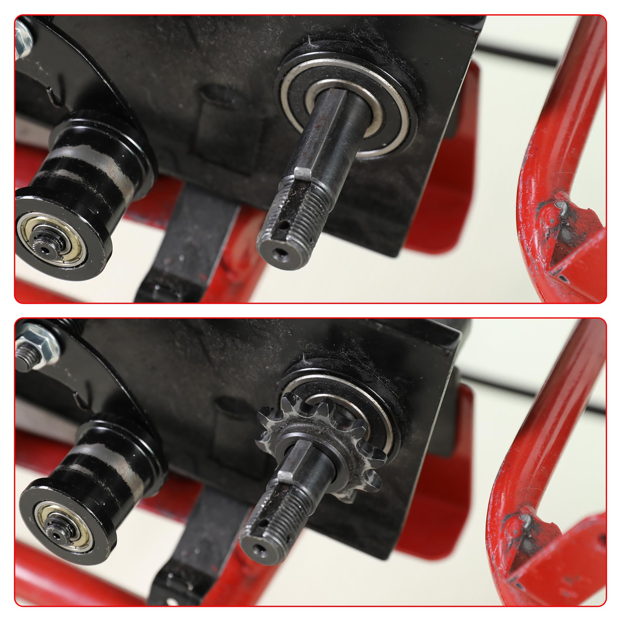 GREHUA 40 41 420 Chain Sprocket 10 Tooth 5/8'' Bore 3/16'' Keyway for Coleman CT200U BT200X CT200U-EX KT196 200cc Trailmaster XR