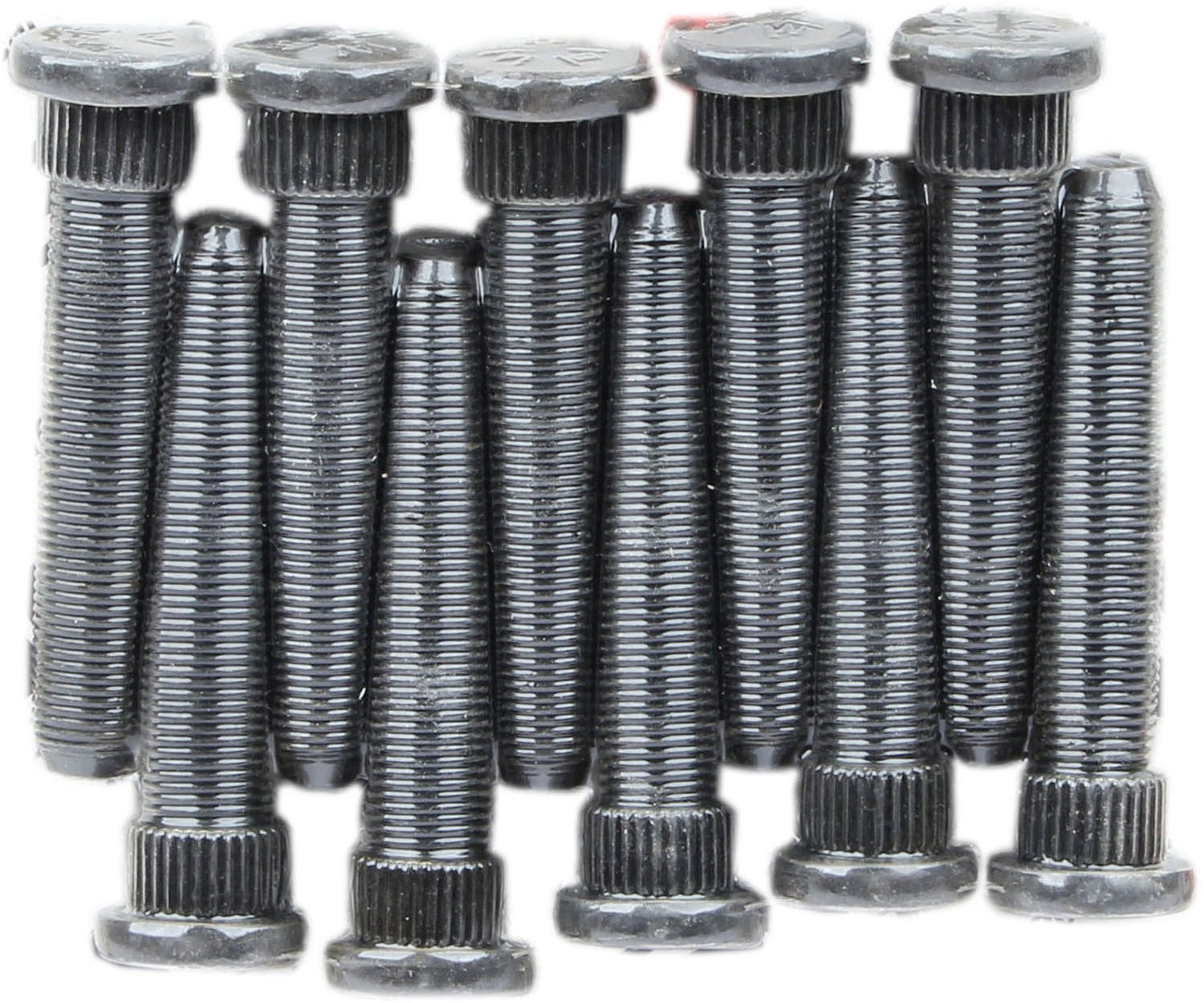 Moser Engineering (8010) 1/2' - 20 X 3' And .625' Knurl Diameter Wheel Stud Kit, (Set Of 10)