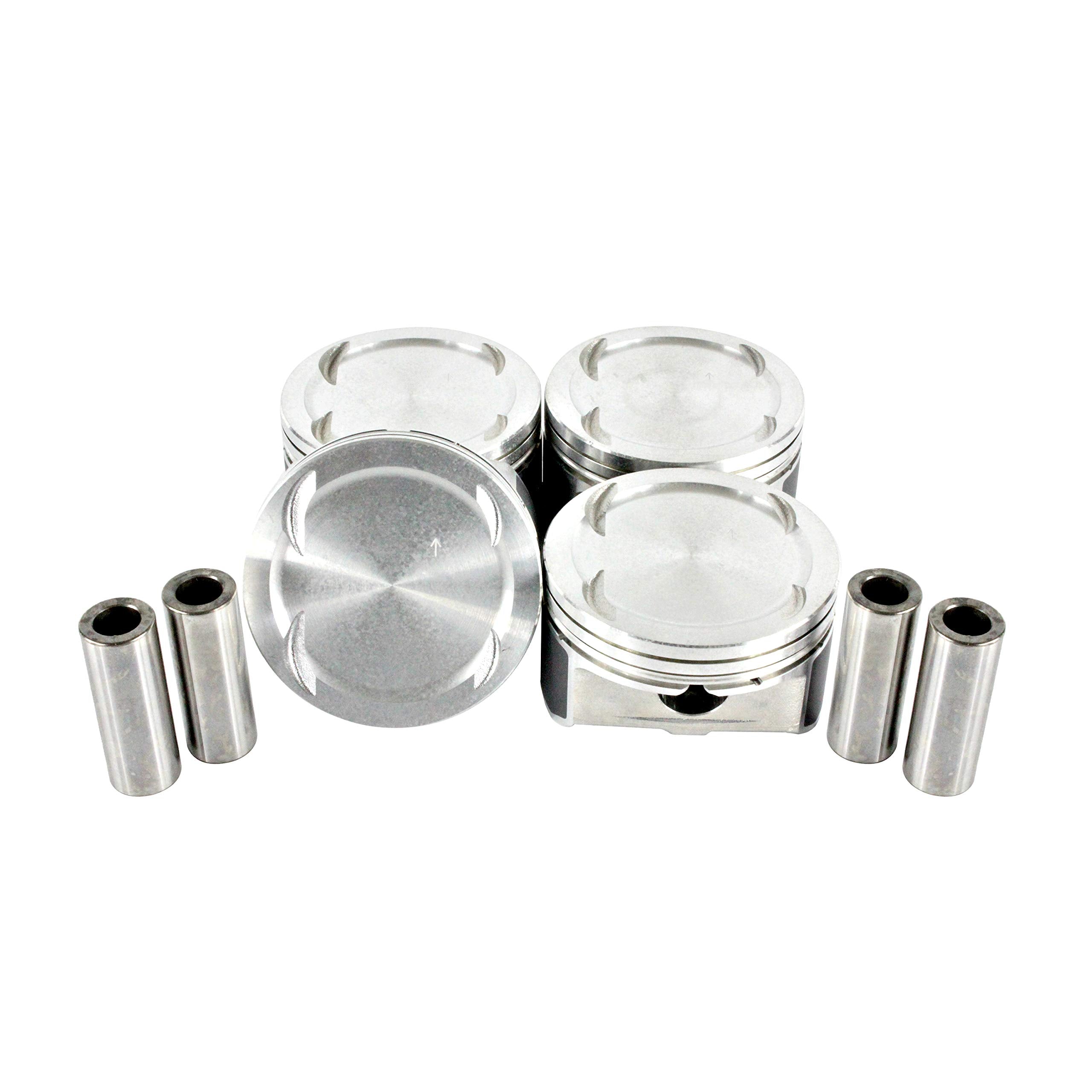 DNJ P181 Piston Set for 2009-2015 / Hyundai, Kia/Forte, Forte Koup, Forte5, Optima, Rondo, Santa Fe, Sonata, Sorento, Sportage, 