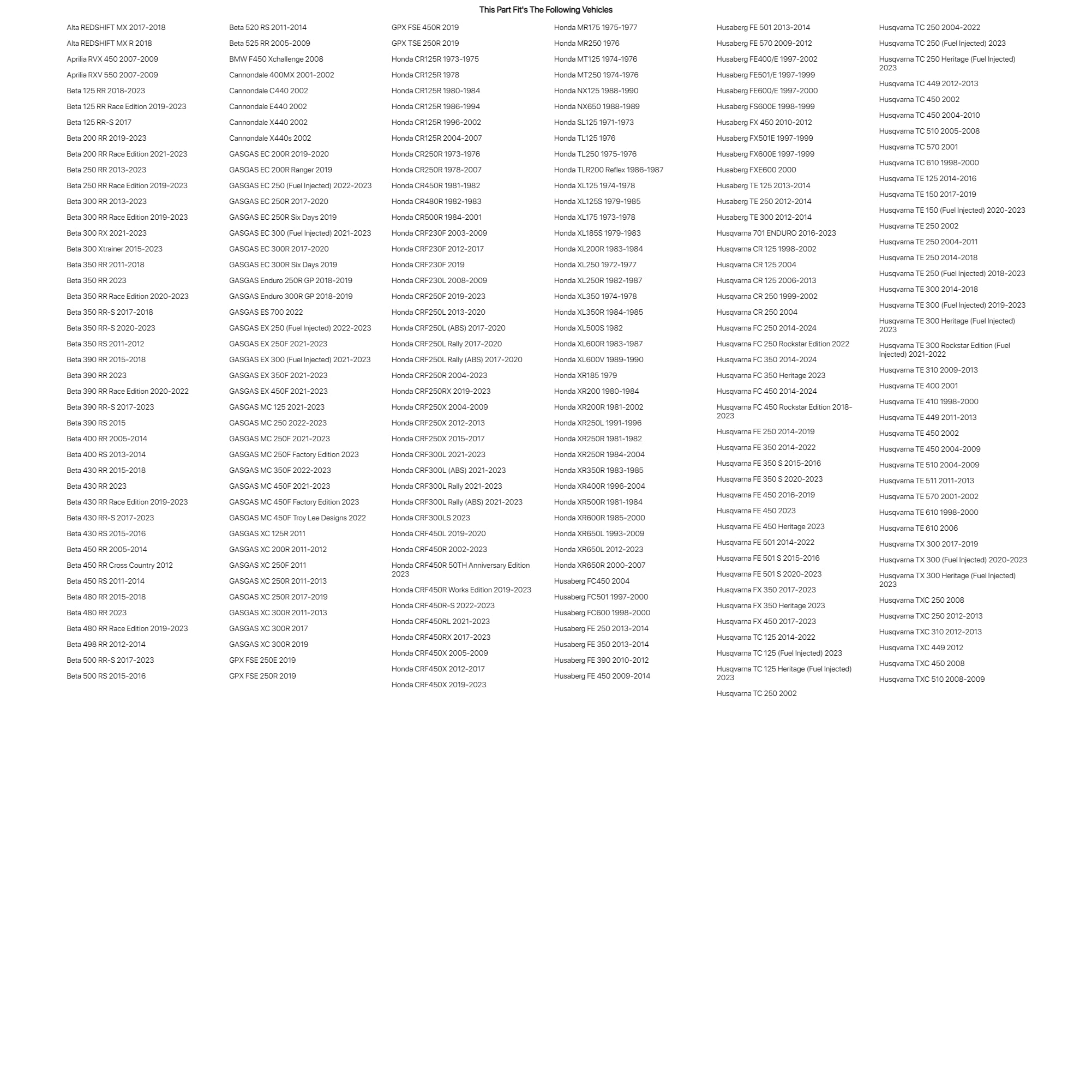 Tusk Heavy Duty 2Mm Motorcycle Tube 80/100X21