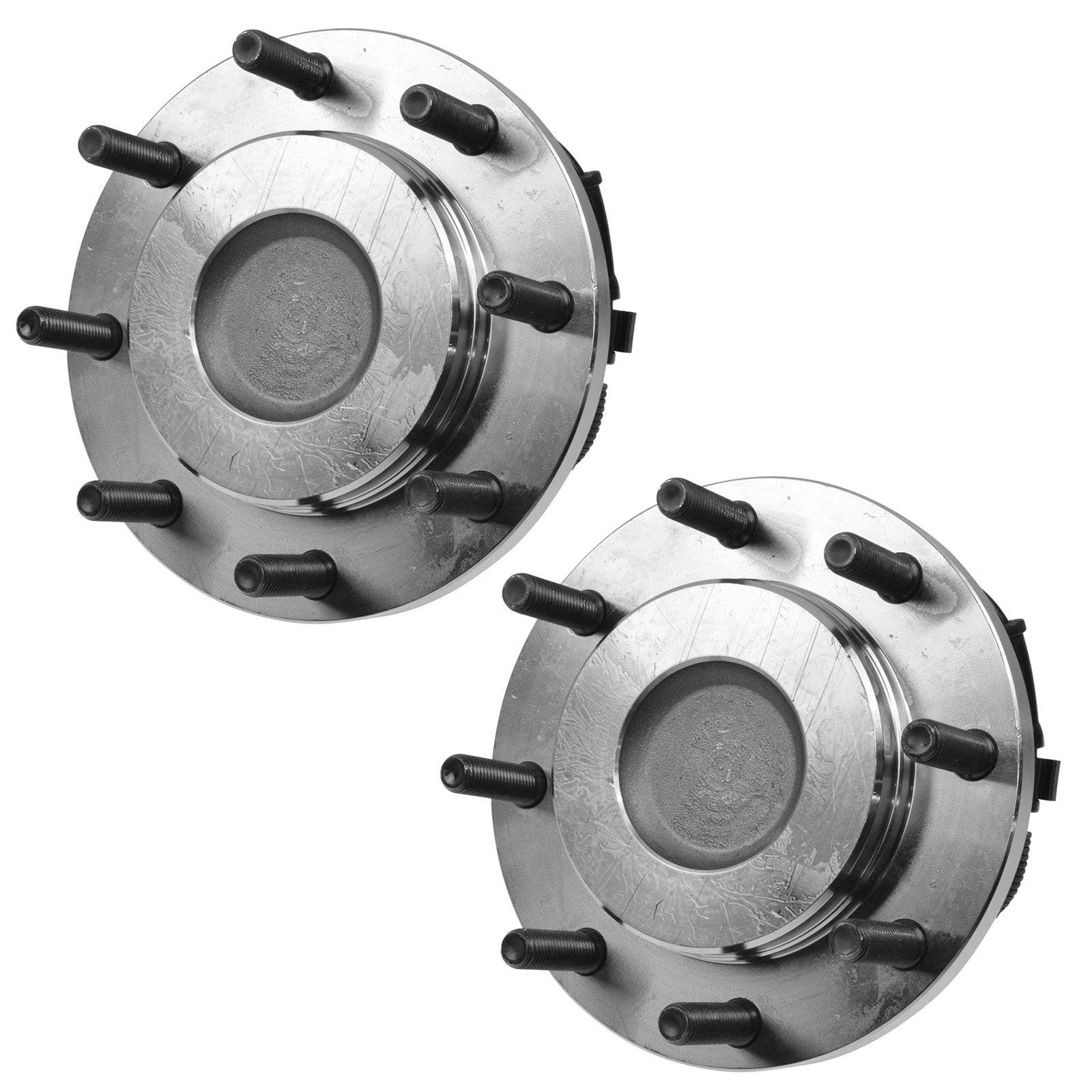 Trq Front Wheel Hub Bearing Assembly Set - Compatible With 1999-2004 Ford F-250, F-350, F-450, F-550 Super Duty