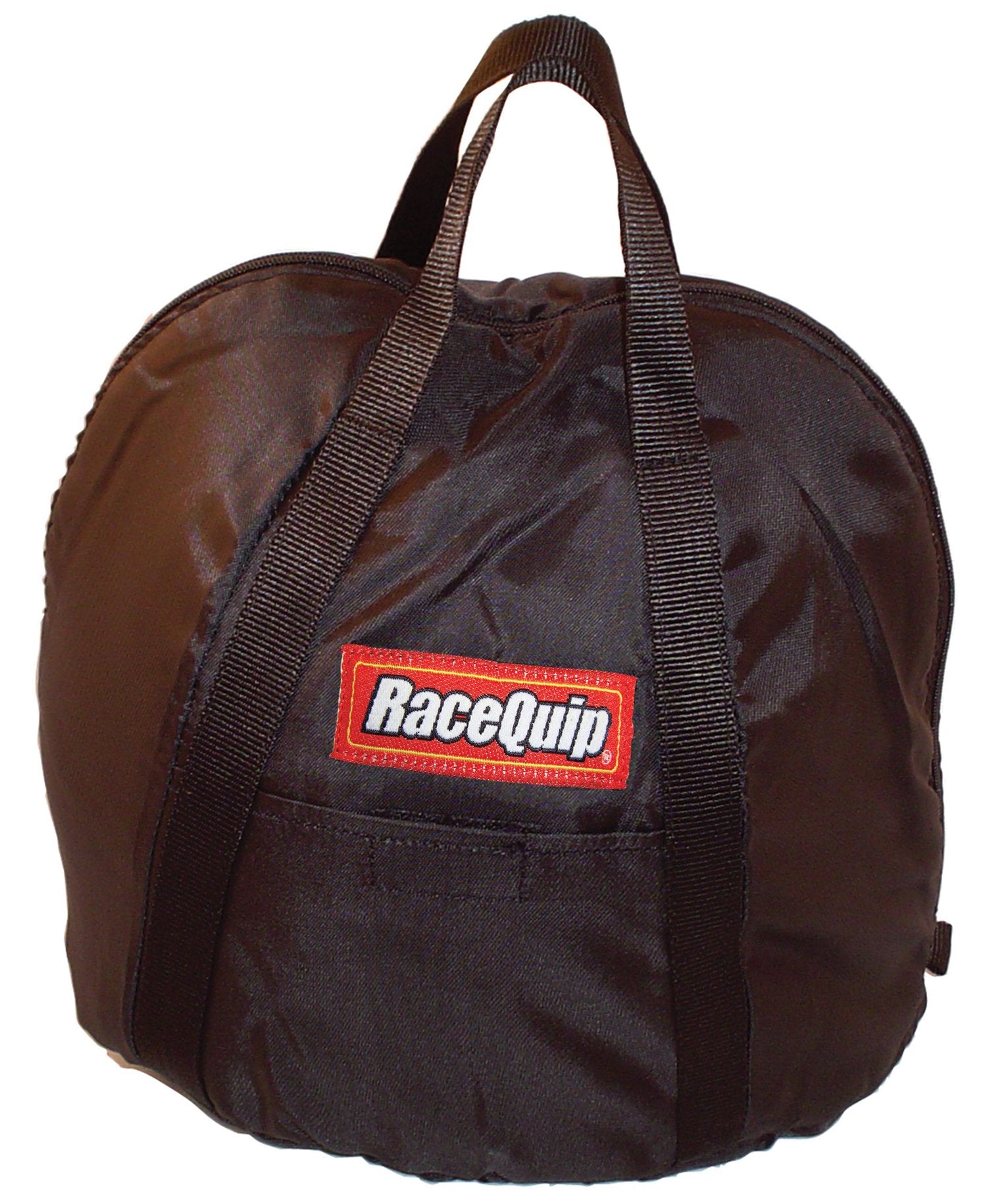 Racequip Helmet Bag Heavy Duty Oversize Fleece Lined Zippered Black 300003