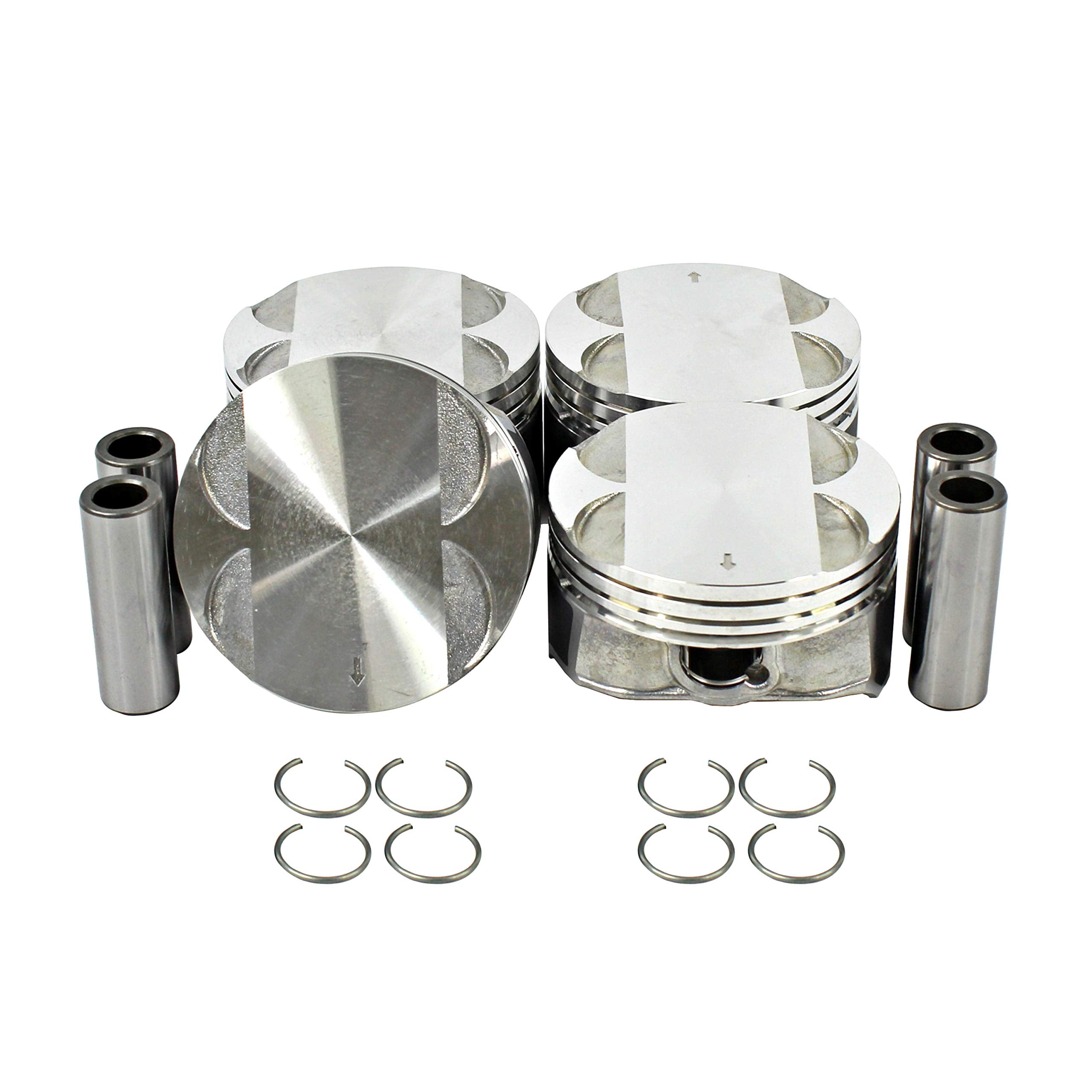 DNJ P336 Piston Set for 2006-2015 / Buick, Chevrolet, GMC, Pontiac, Saturn/Aura, Cobalt, Equinox, G5, G6, HHR, Impala, Ion, LaCr
