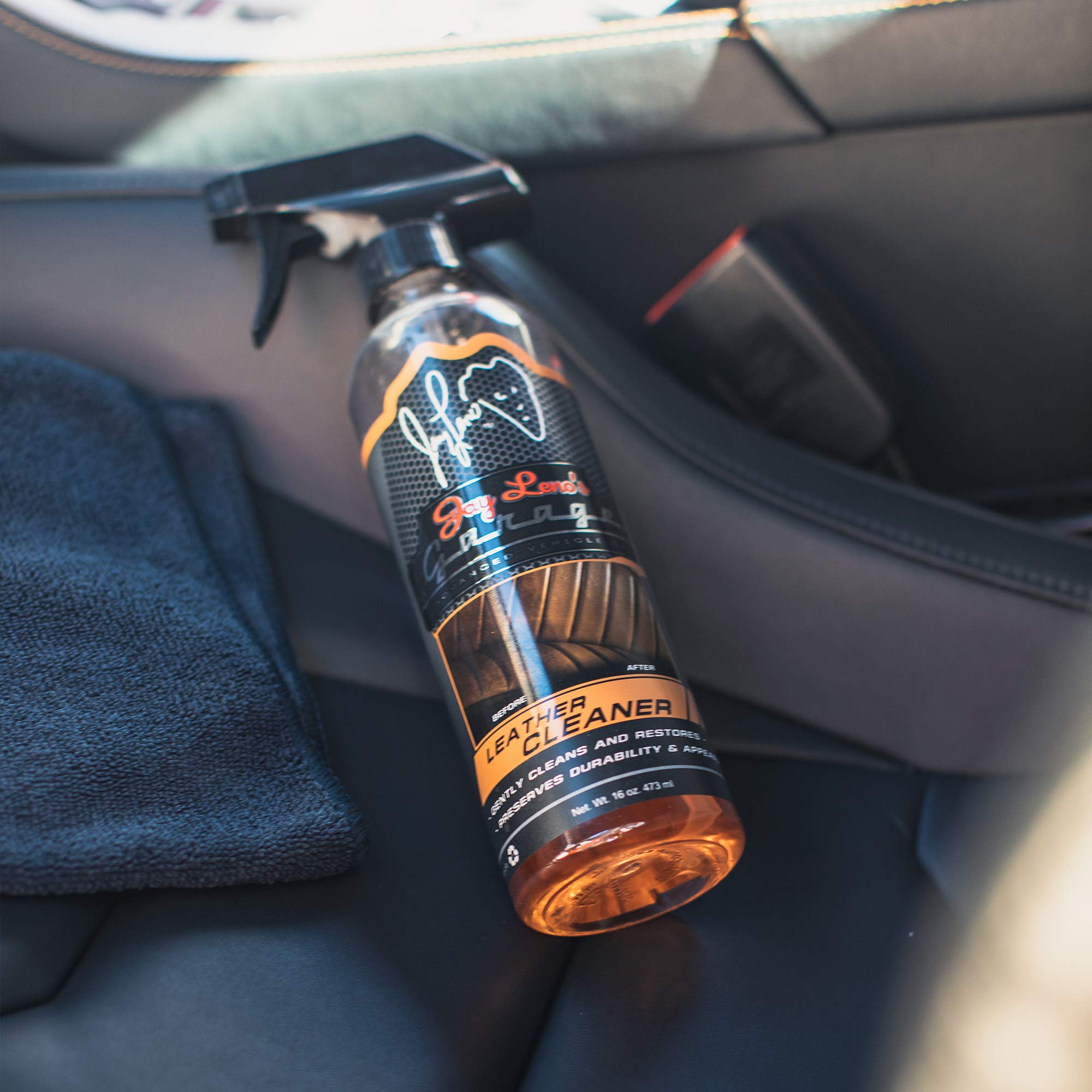 Jay Leno'S Garage - Leather Cleaner - Leather Care (16 Oz.)