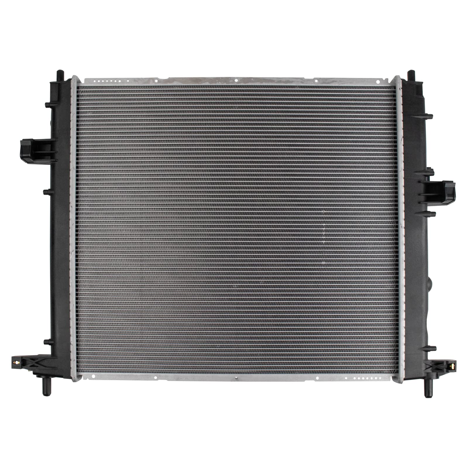 Trq Radiator Assembly Aluminum Core Compatible With 16-19 Cadillac Ats Cts 16-22 Chevrolet Camaro Cu13589