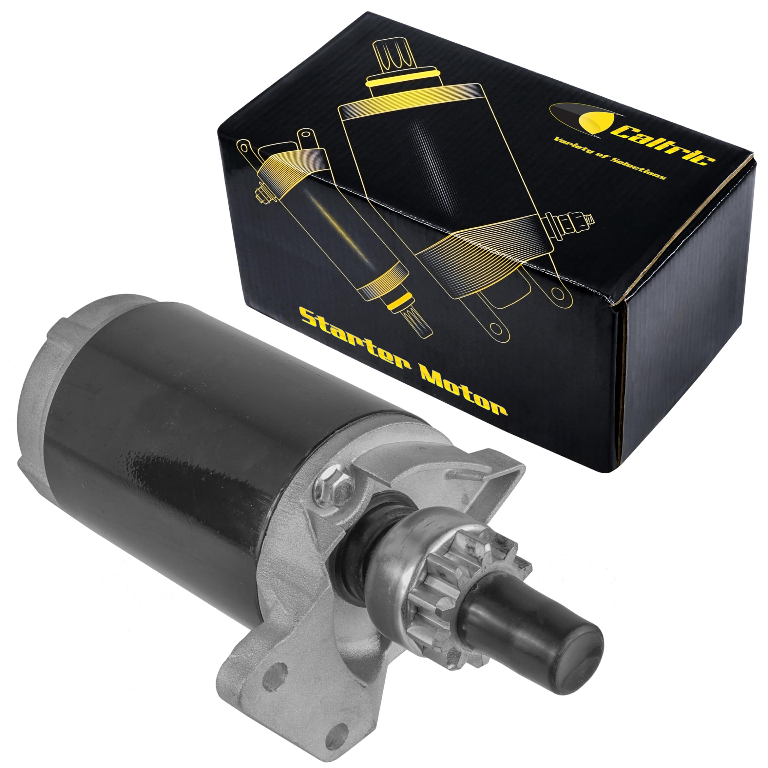 Caltric Starter Compatible with John Deere 318 Onan B43E 318 Onan P218G 1983-1992