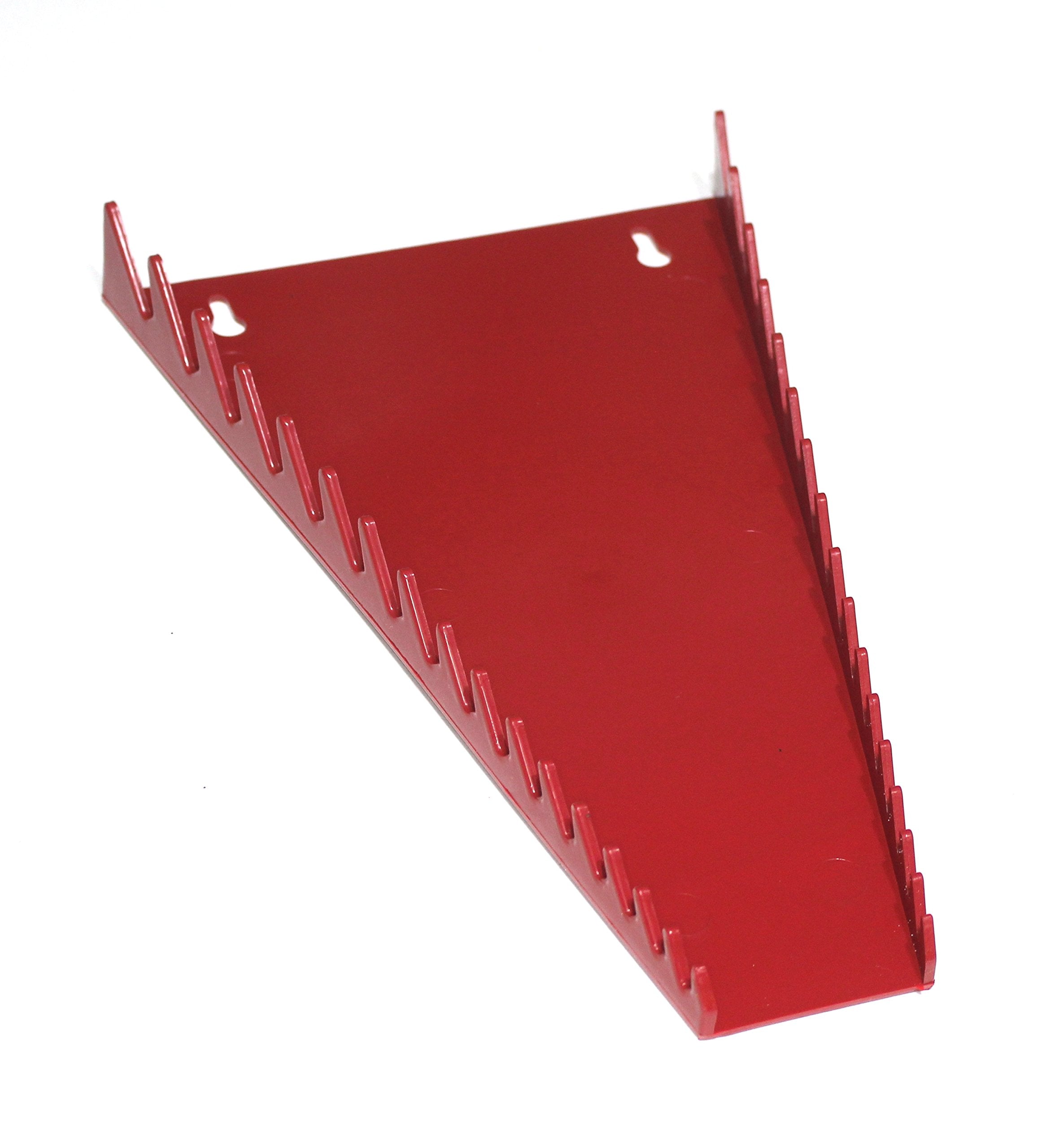16 Wrench Holder Organizer Storage Rack Tray Toolbox Sorter Wall JSP Brand (Red)
