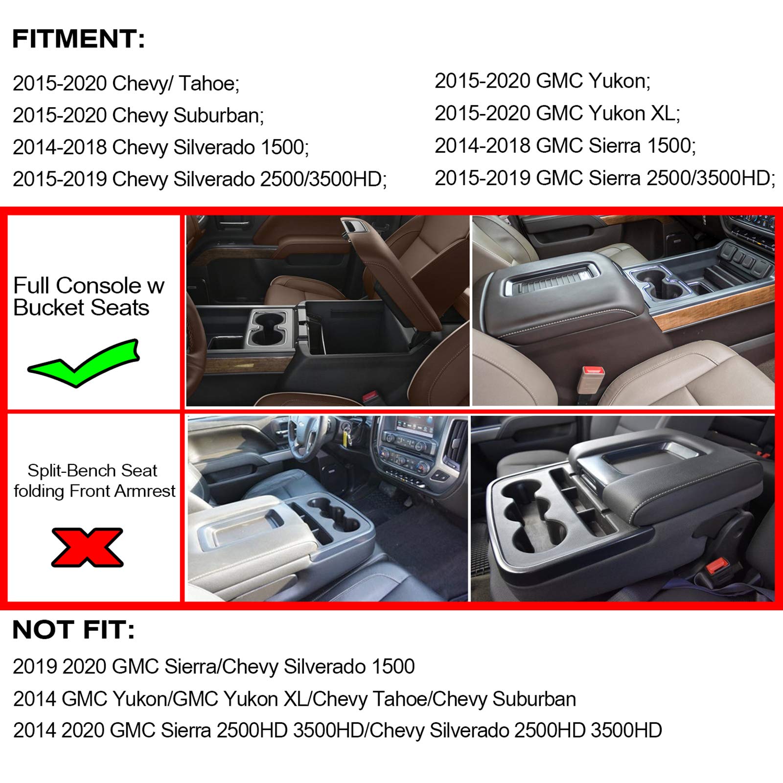 Jkcover Compatible With (2014 2015 2016 2017 2018) Chevy Silverado/Gmc Sierra