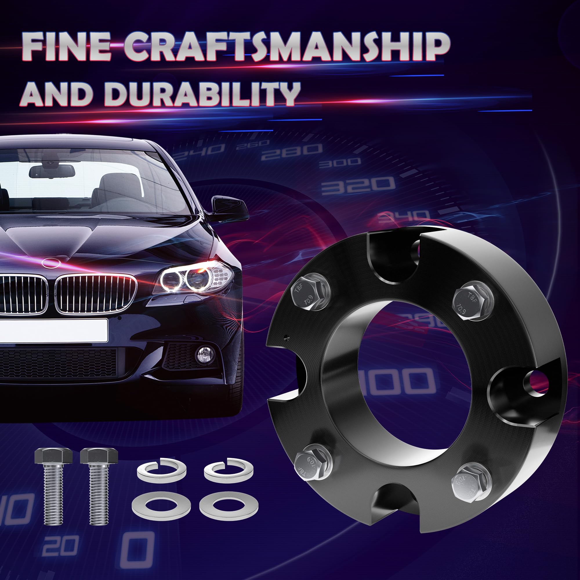 3 Inch Leveling Lift Kit Compatible With 2007-2021 Tundra 2007-2021 Sequoia 2Wd/4Wd, Leveling Lift Kit Fit For Tundra Sequoia Fo