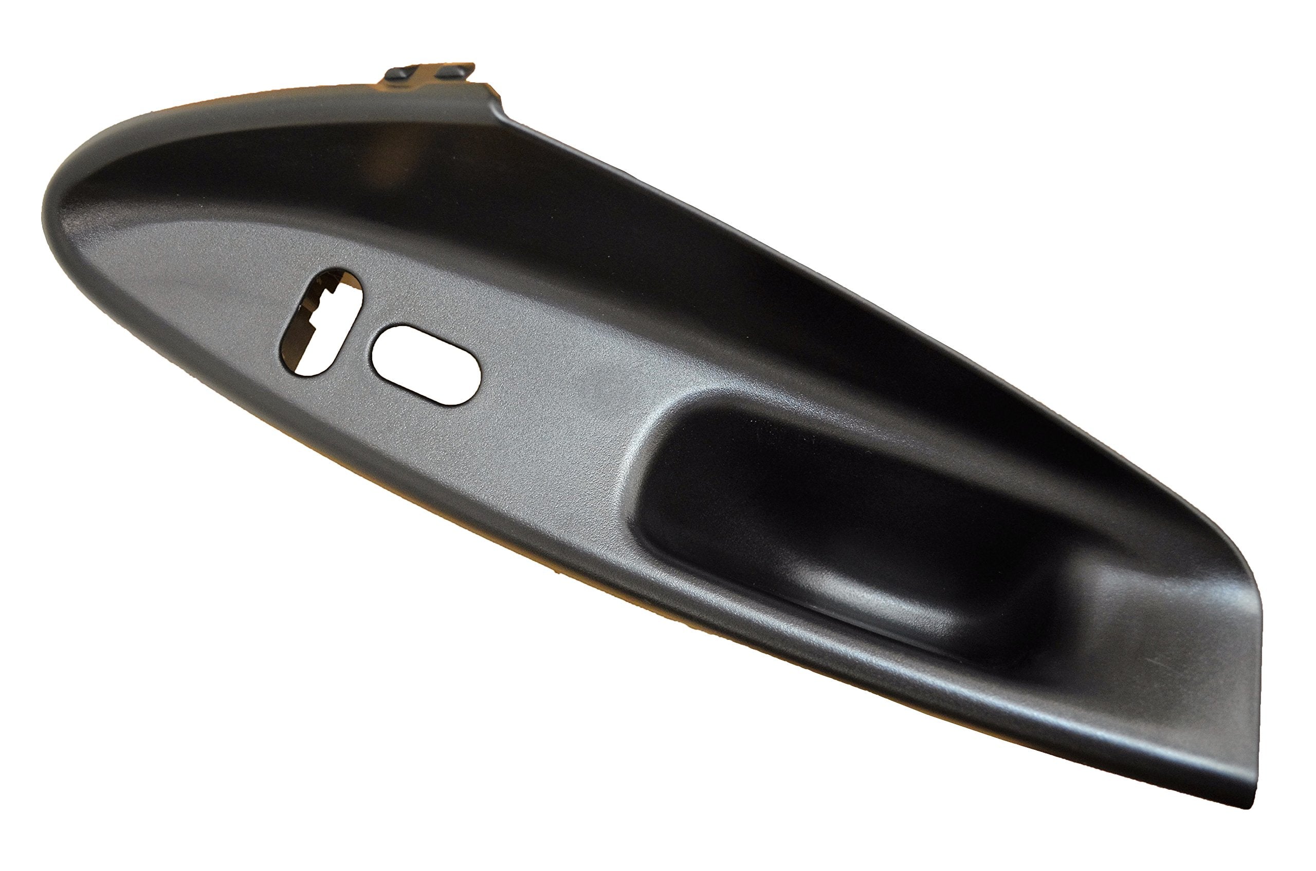 PT Auto Warehouse FO-2085A-FR - Inside Interior Inner Door Panel Pull-Handle Switch Housing Repair Kit, Textured Black - Passenger Side