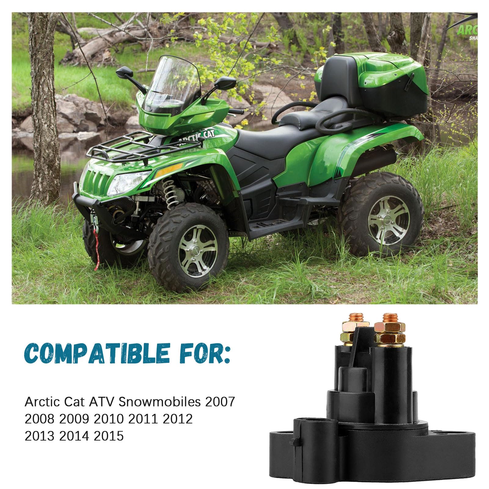 Starter Solenoid Relay for ATV Arctic Cat 1000 400 450 500 550 650 700 Replacement 0445-058 0445-036