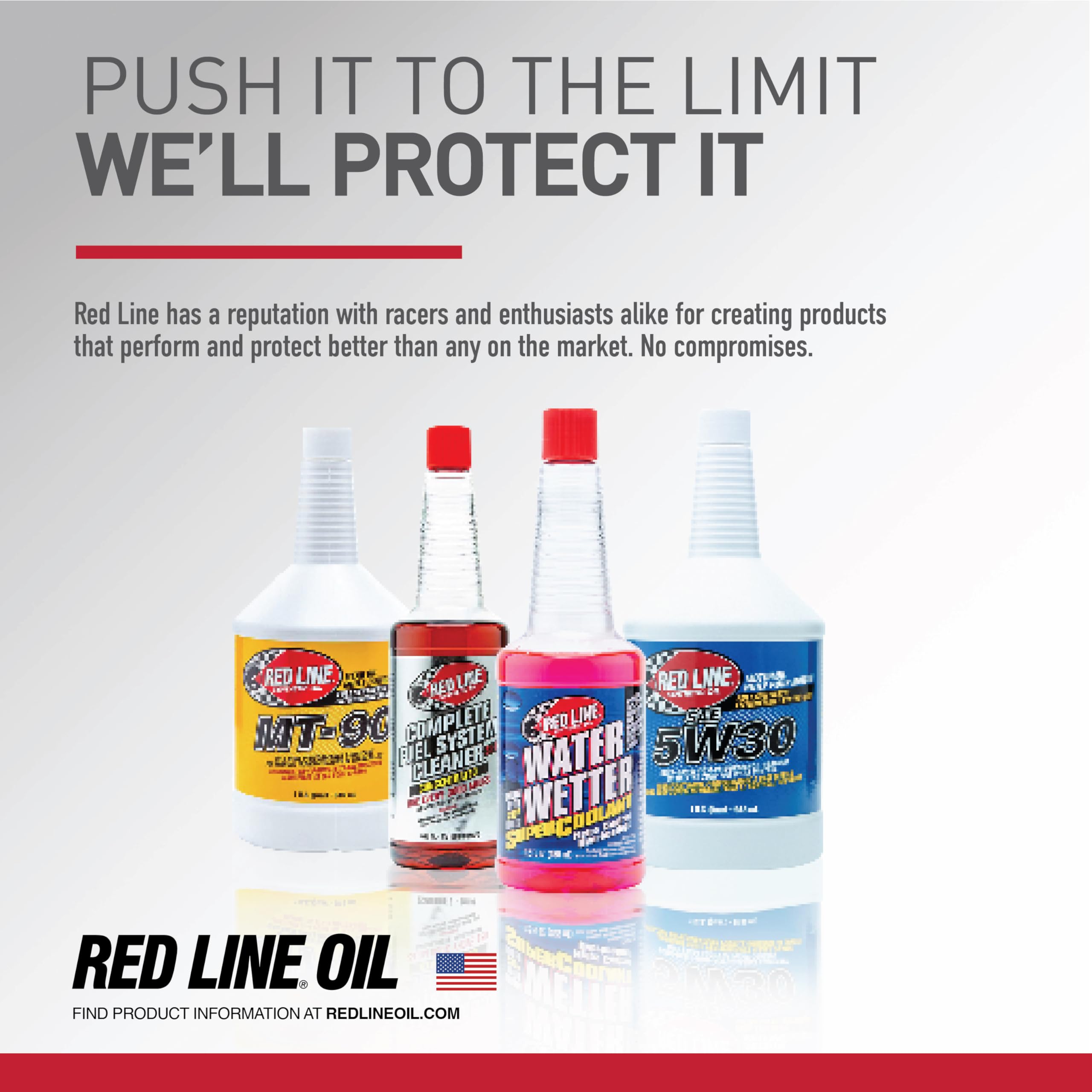 Red Line 50104 75W85 Gl-5 Full Synthetic Gear Oil For Hypoid Limited Slip Differentials - 1 Quart