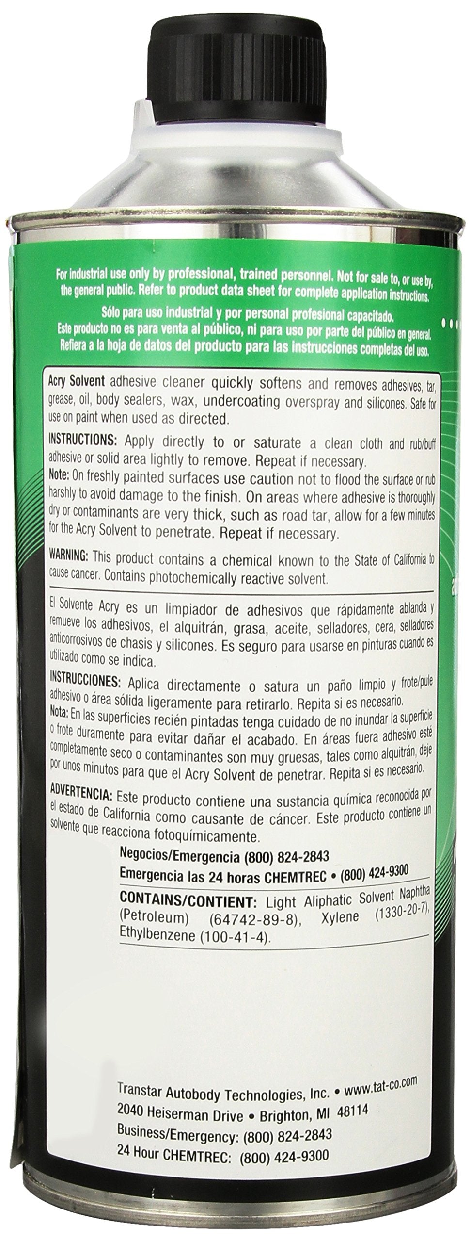 Acrylic Solvent, 1-Quart