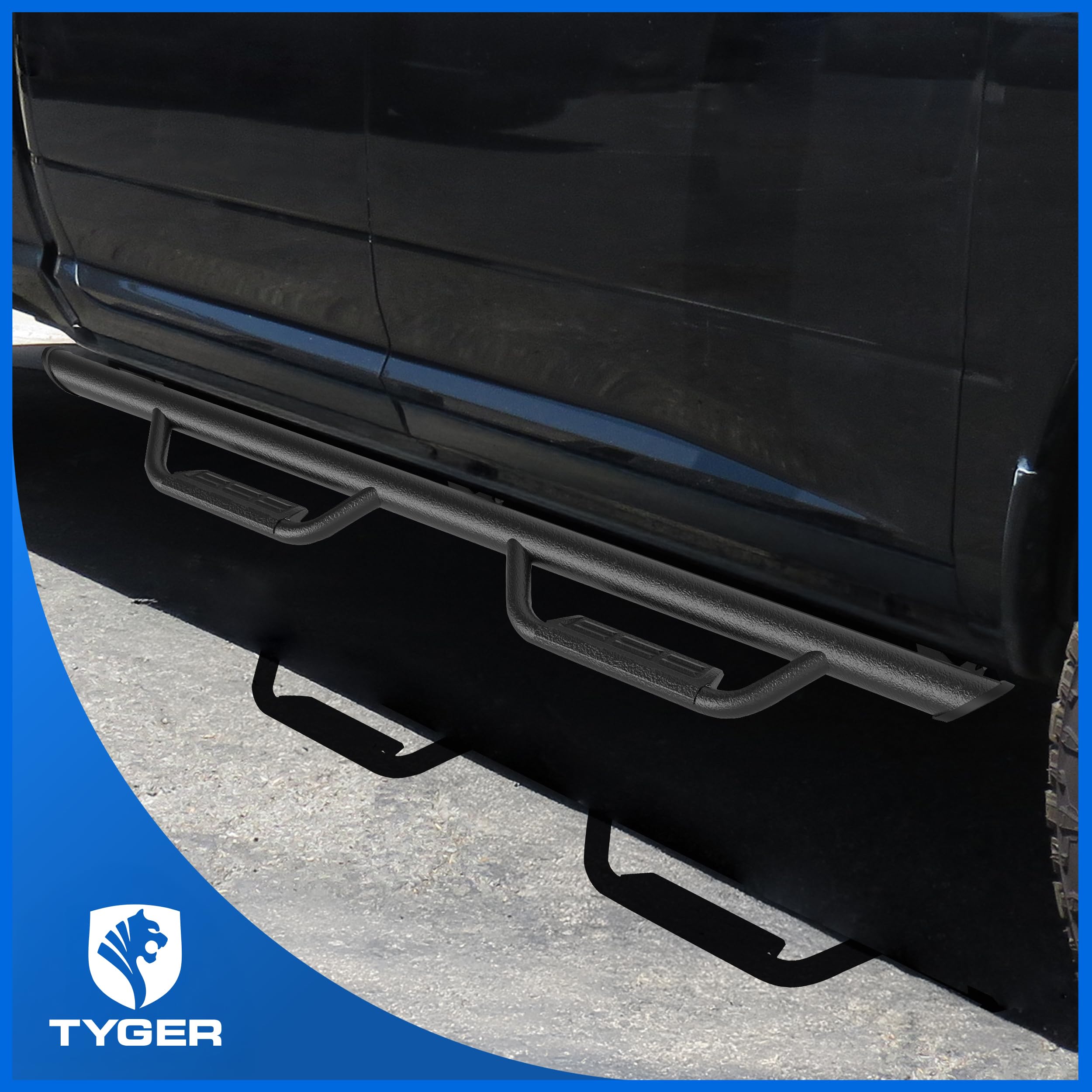 Tyger Auto Tyger Access Running Boards Compatible With 2019-2025 Ram 1500 (Not Fit 19-24 Classic) | Crew Cab | Tg-As2D24008 | Te
