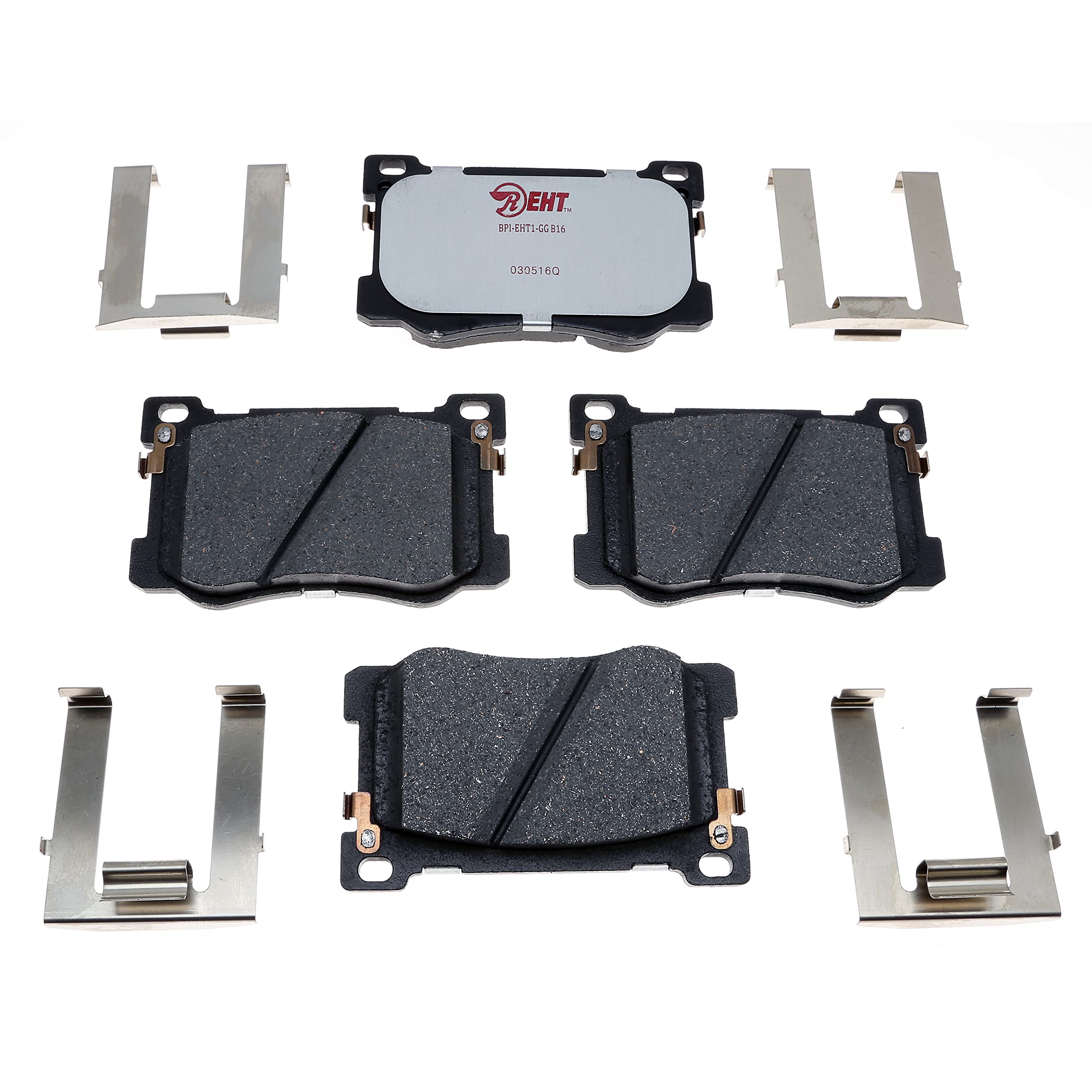 Raybestos Element3 Ehttm Replacement Front Ceramic Brake Pad Set For Select 2017 Genesis G80, 2015-2016 Hyundai Genesis And 2015